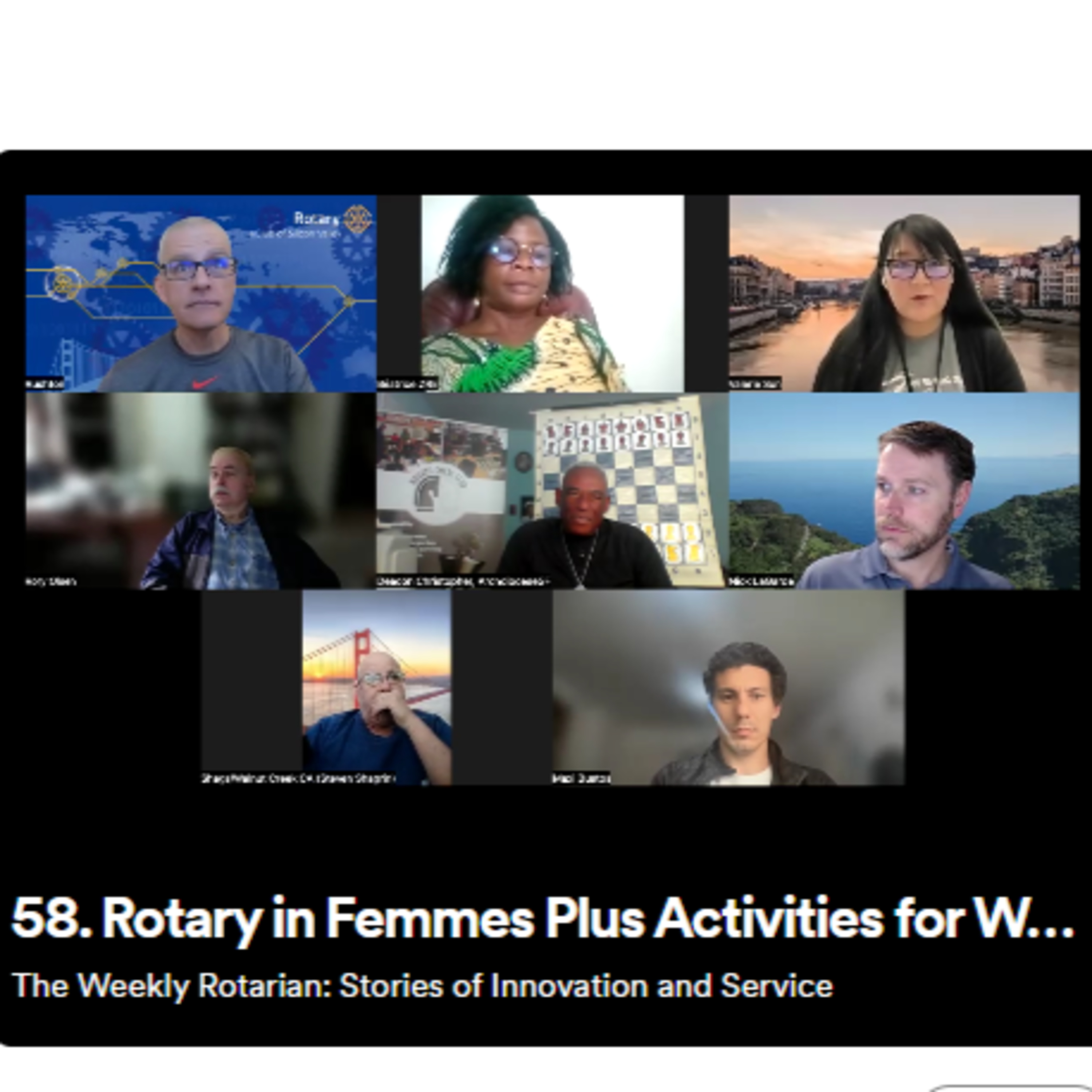58. Rotary in Femmes Plus Activities for Women's Empowerment in Africa episode artwork