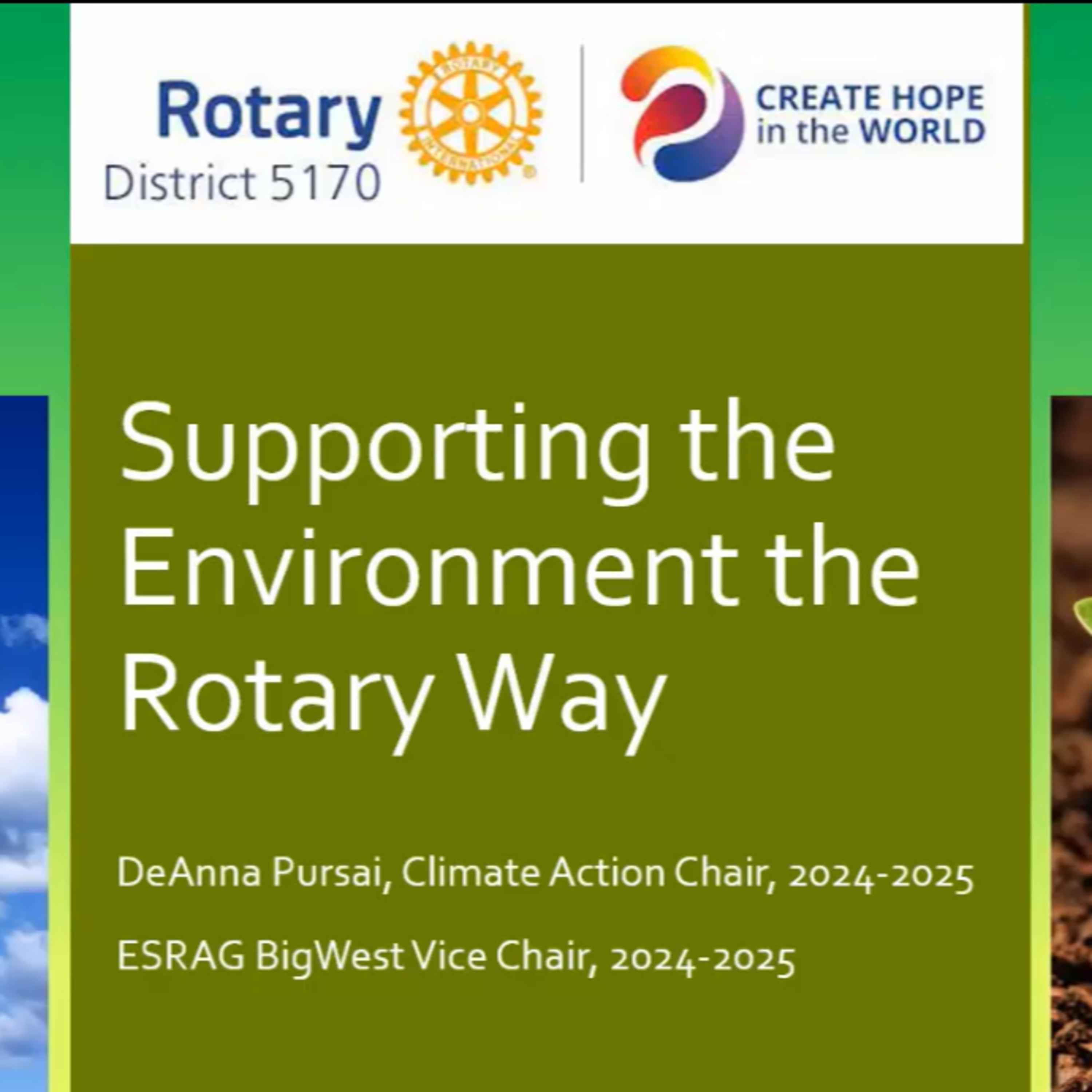 142. Supporting the Environment the Rotary Way episode artwork