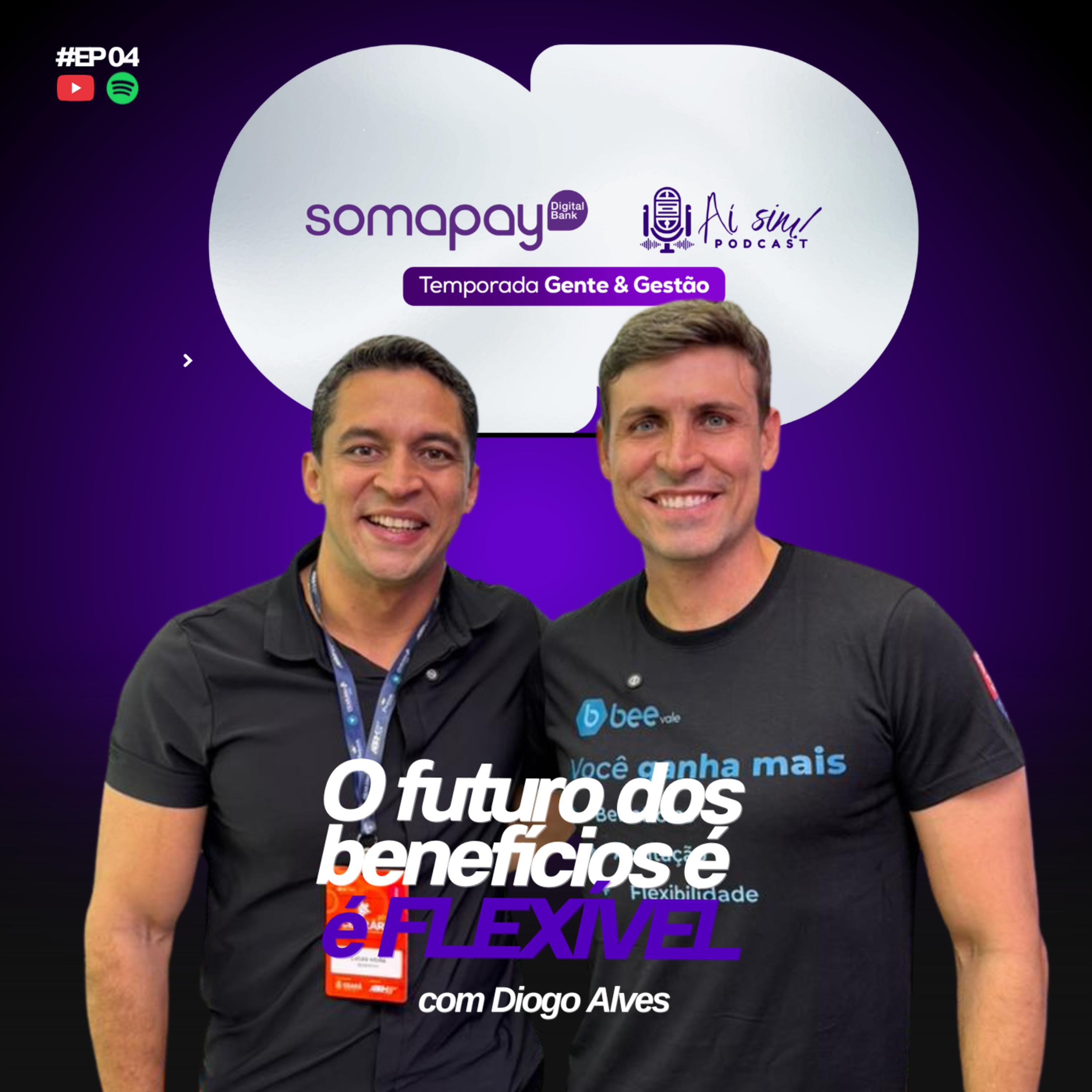Benefícios Flexíveis: Estratégias de personalização para engajar talentos. Com Diogo Alves | Bee Vale episode artwork