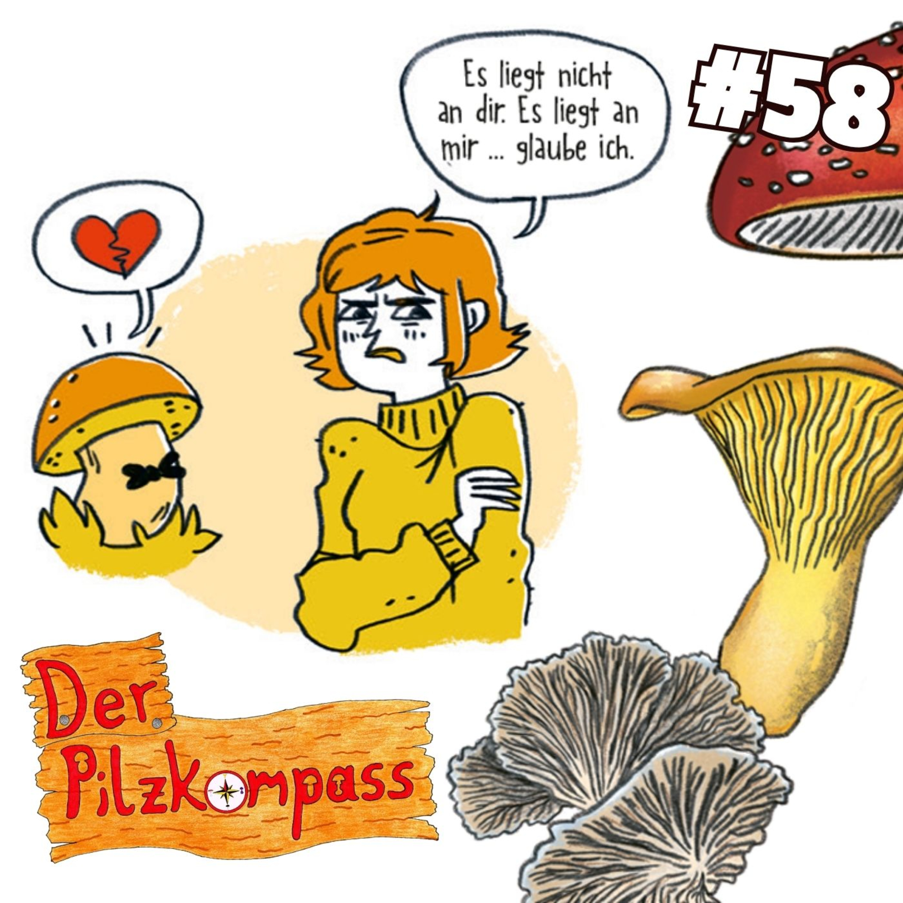 58 Pilze für Ahnungslose: Natur, Wissenschaft & Comics – mit Veronika Mischitz episode artwork