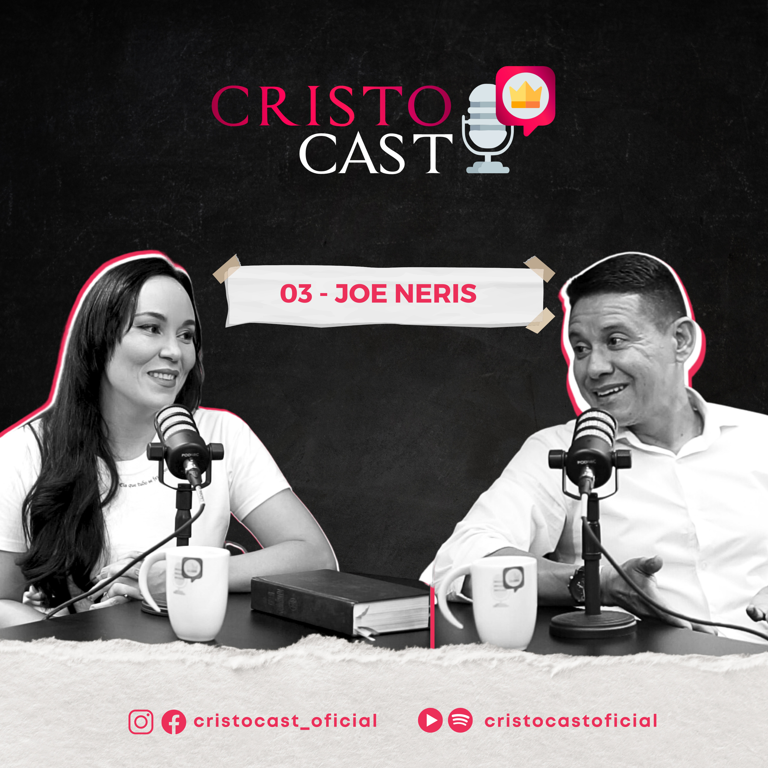 EP 3 CRISTO CAST - Joe Neris - Pensei que minha vida tinha acabado! episode artwork