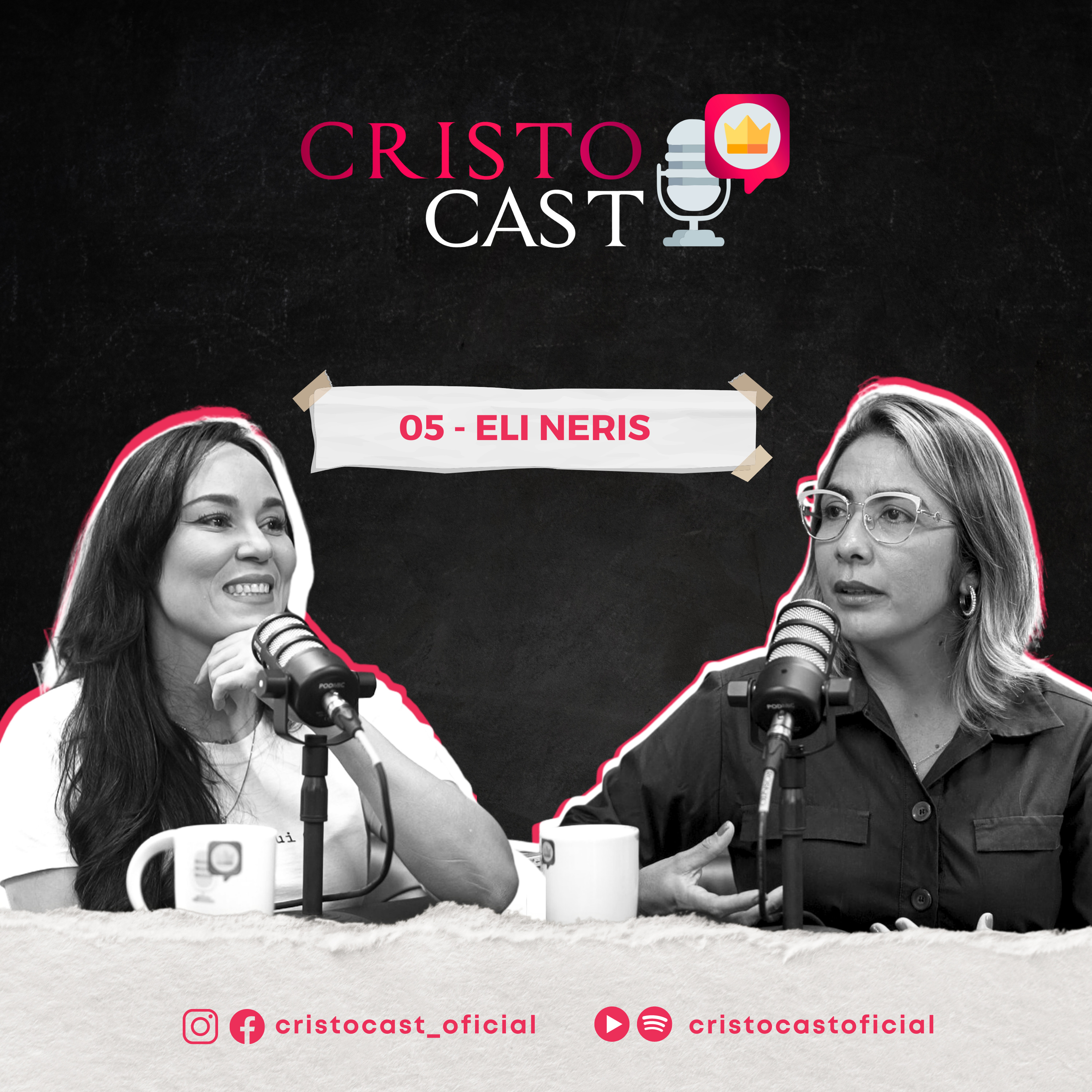 EP 5 CRISTO CAST - Eli Neris - Deus nos ensina a perdoar a nós mesmos e aos outros. episode artwork