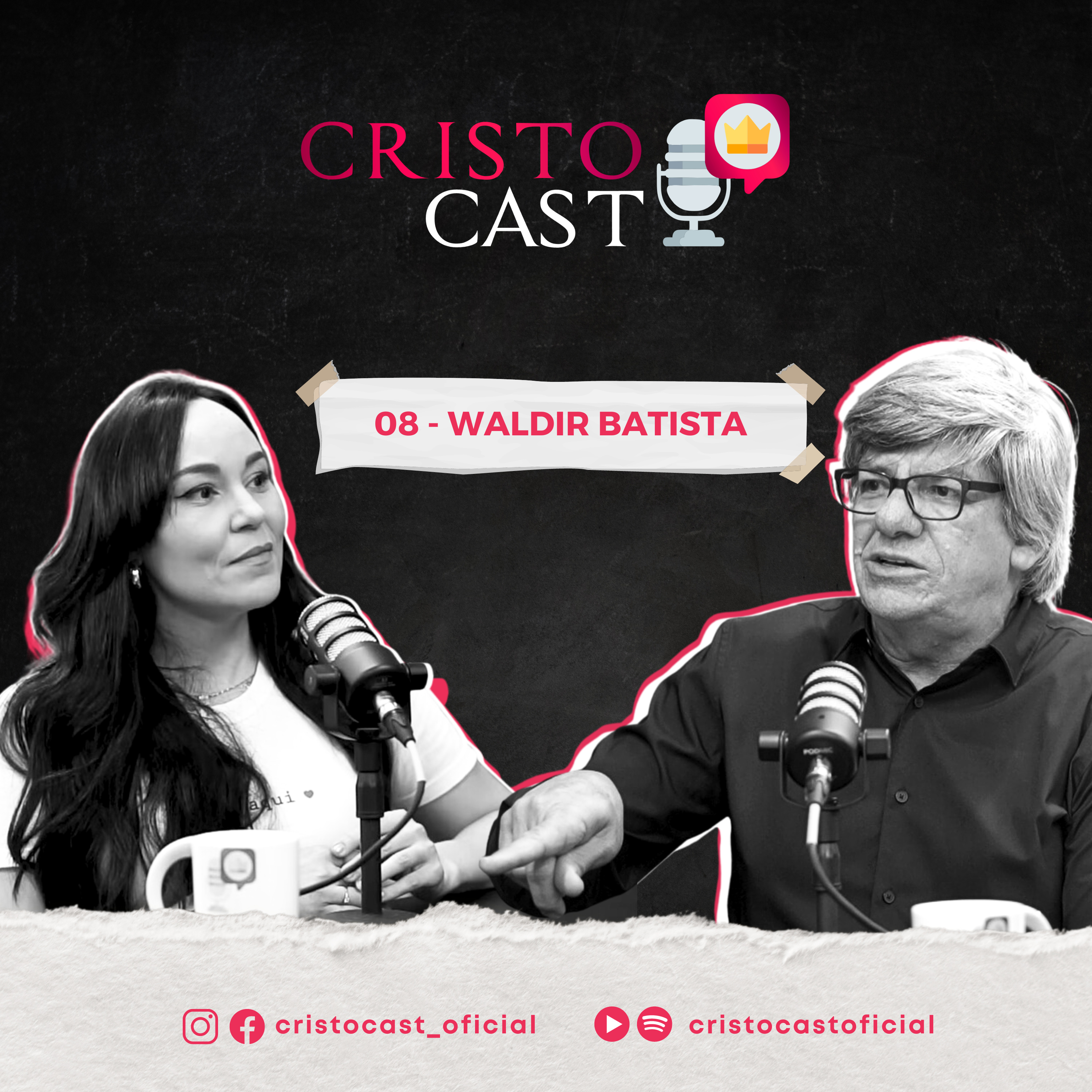 EP 8 CRISTO CAST - WALDIR BATISTA - ENSINAR SEU FILHO A SE RELACIONAR COM DEUS NÃO É SOBRE RELIGIÃO episode artwork