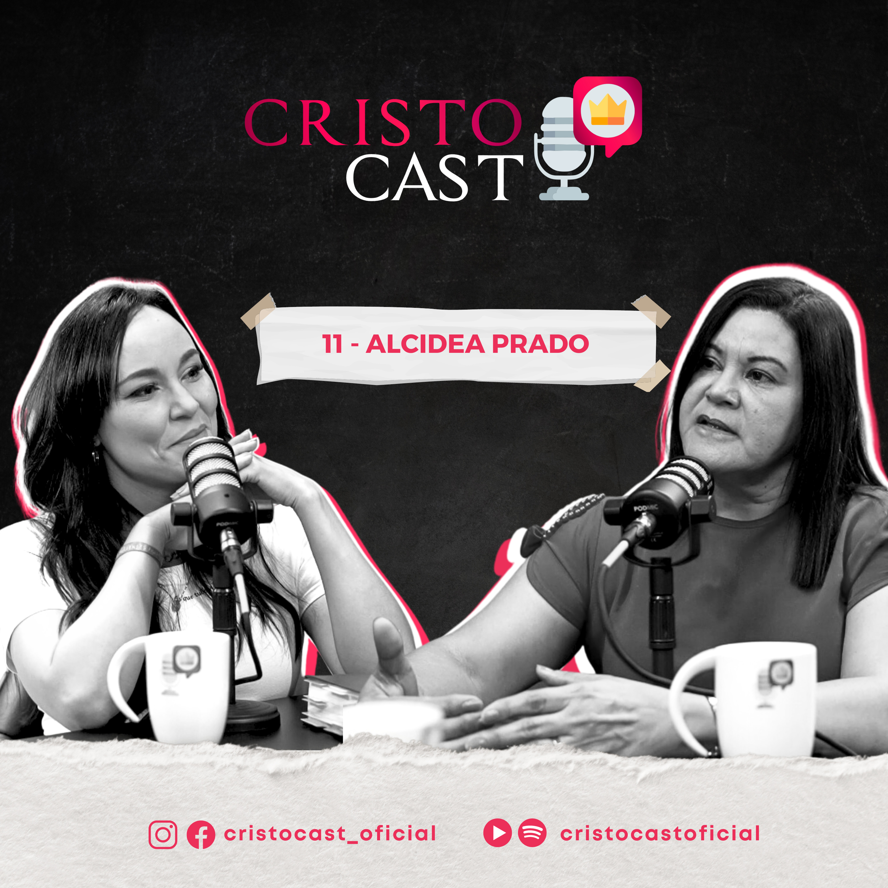 EP 11 CRISTO CAST - ALCIDEA PRADO - O VAZIO QUE VOCÊ SENTE É O LUGAR DE DEUS! episode artwork