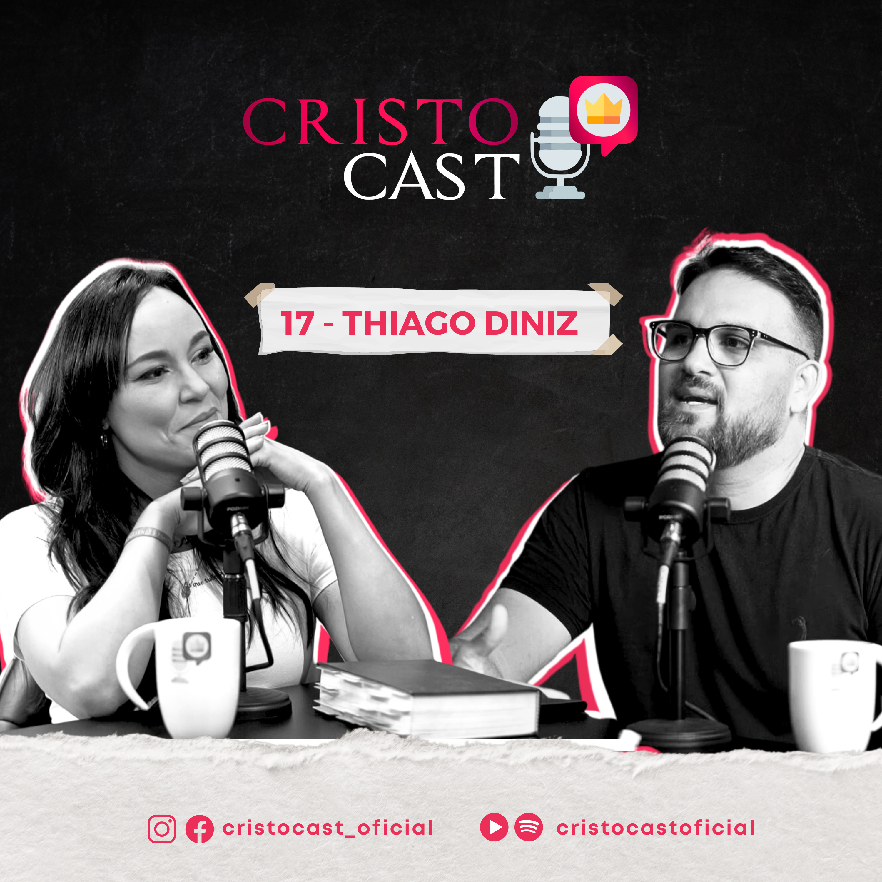 EP 17 - THIAGO DINIZ - TÃO IMPORTANTE QUANTO ACOLHER É SE DEIXAR SER ACOLHIDO POR DEUS episode artwork