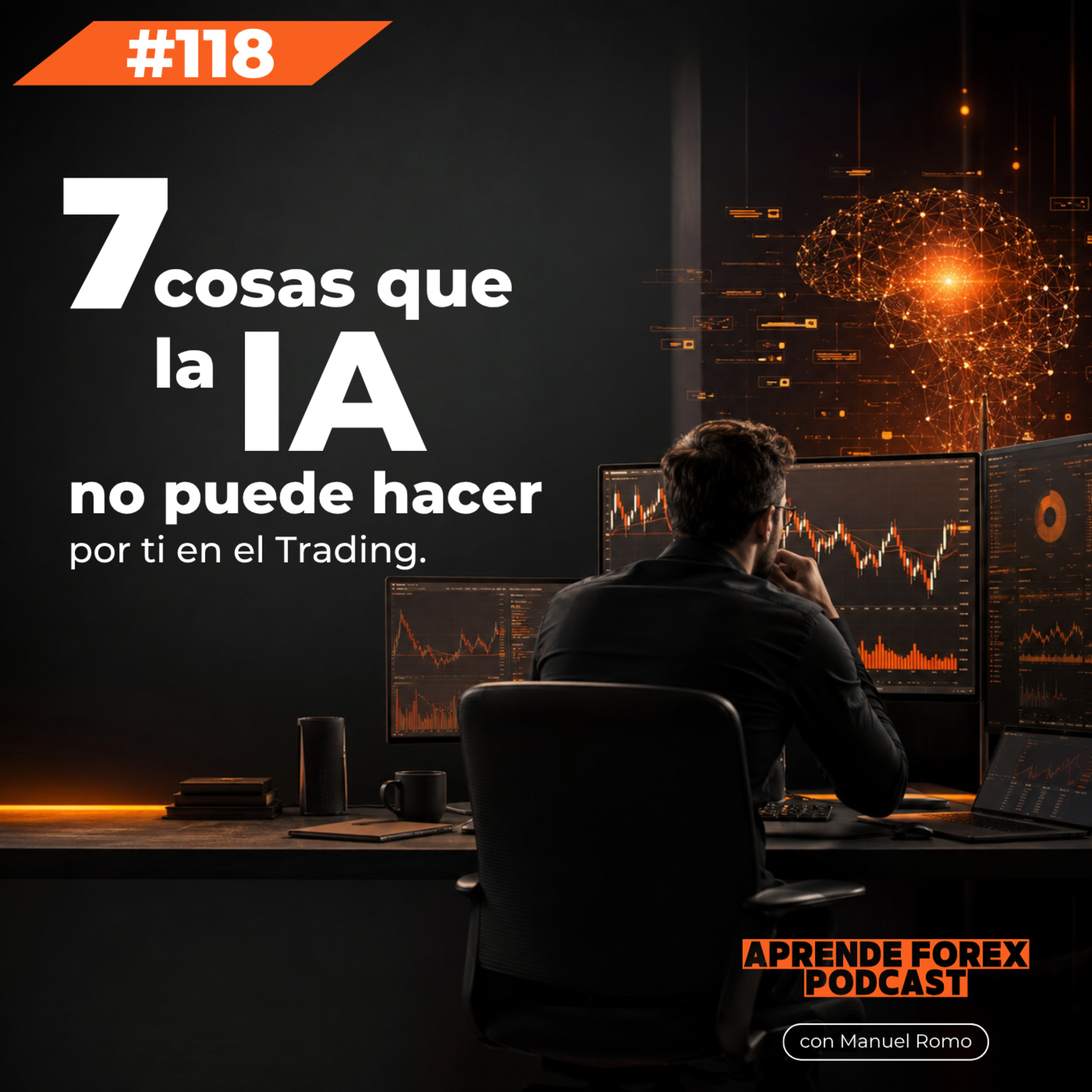 7 cosas que la Inteligencia Artificial no puede hacer por ti en el Trading episode artwork