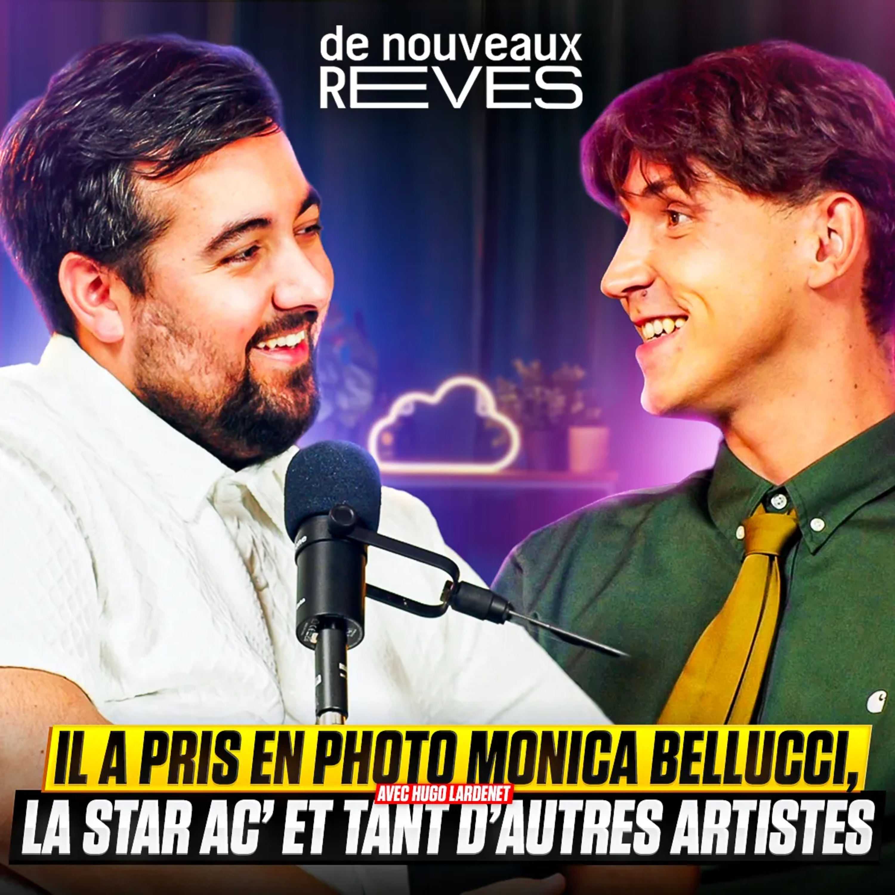 Il a shooté Monica Bellucci, la Star Ac’ et tant d’autres artistes avec Hugo Lardenet episode artwork