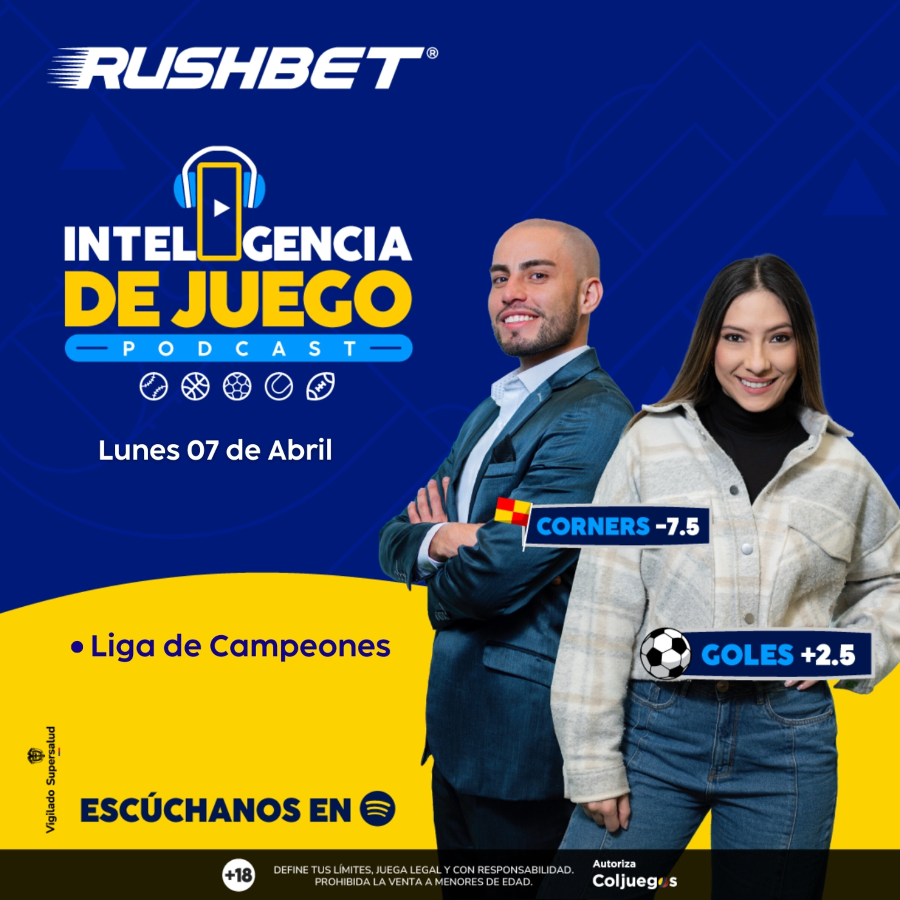 ¡Apuéstale a los cuartos de final de la Liga de Campeones!