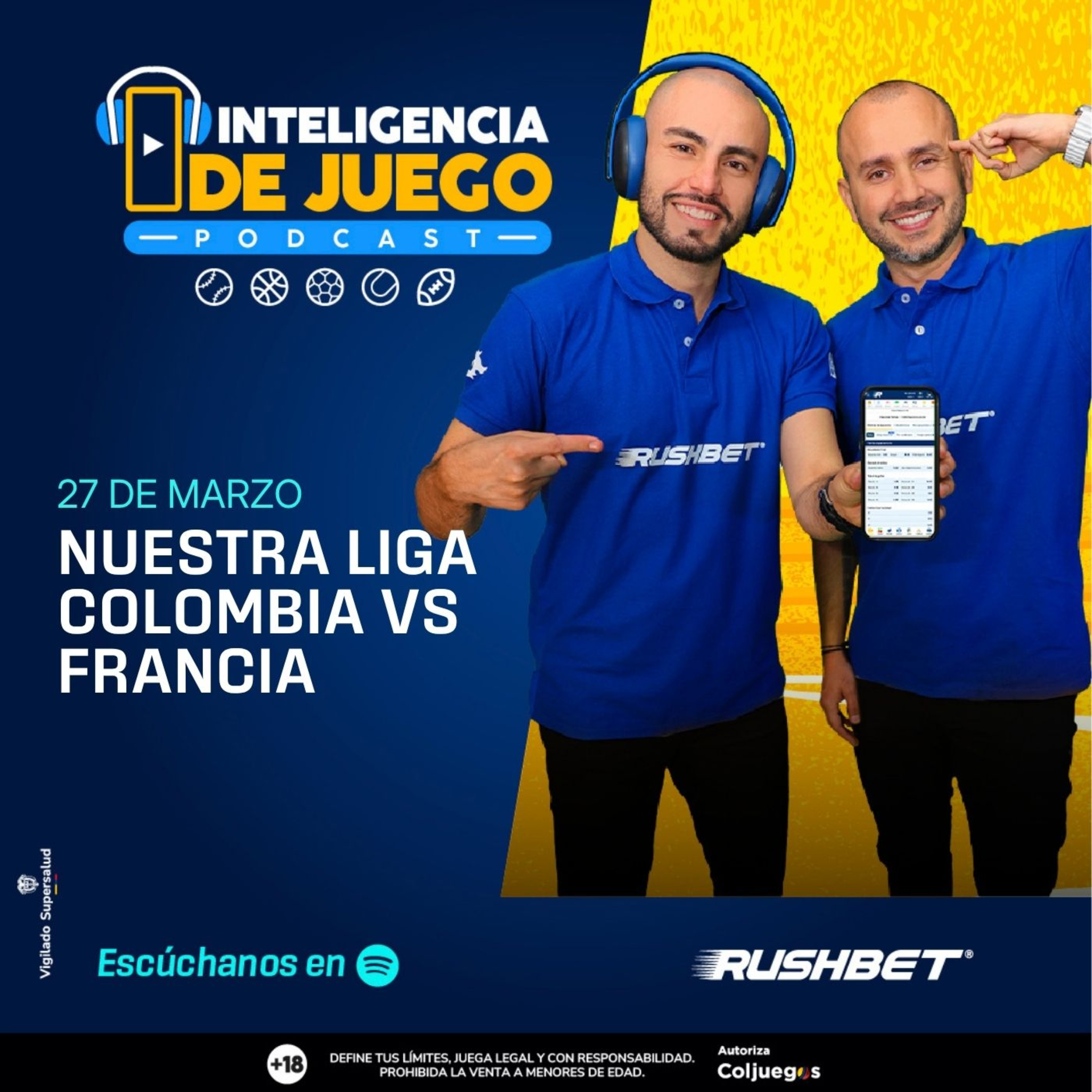 ¡La tricolor se prepara para la cita orbital! Apuéstale al Colombia vs Francia