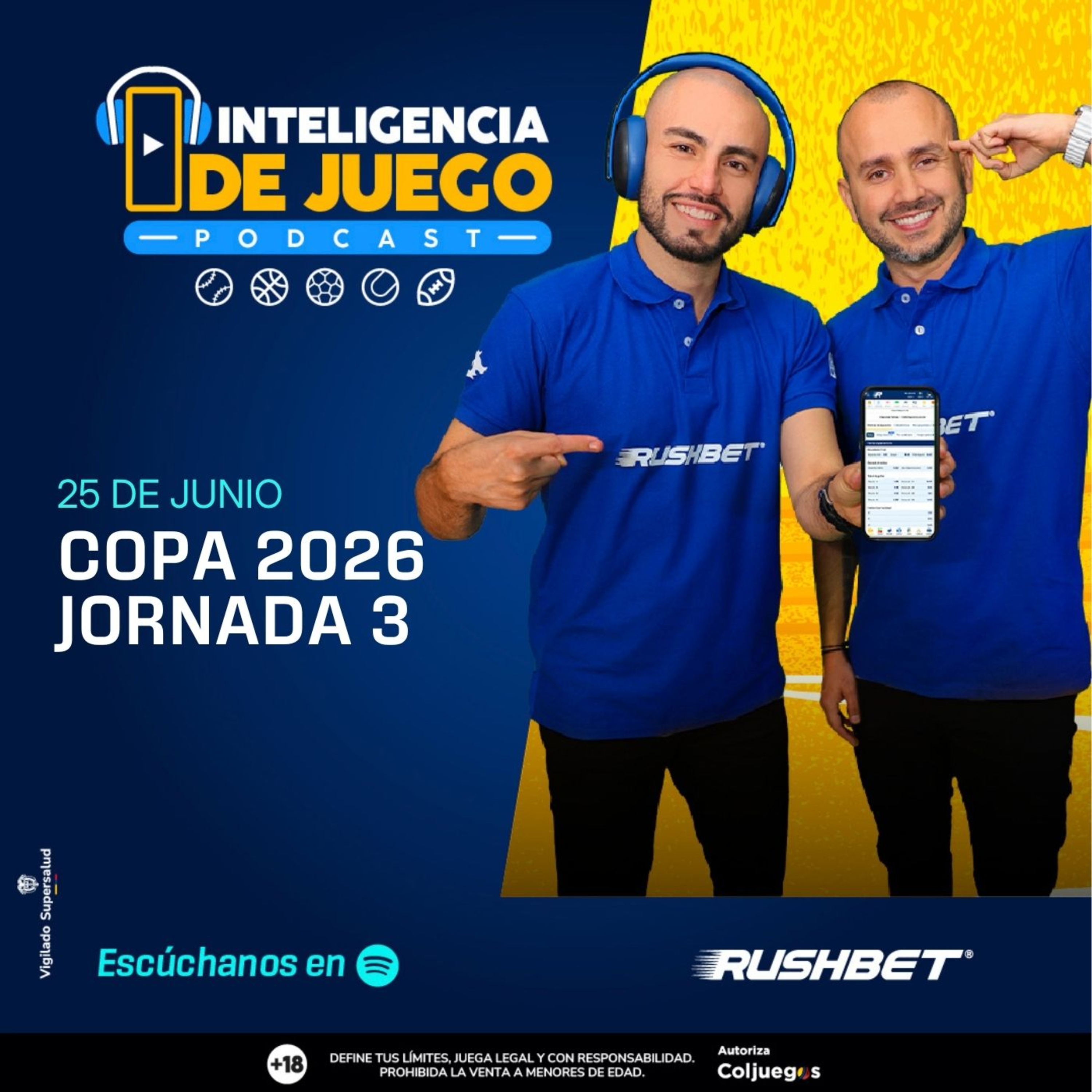 ¡Se define el liderato del K! Apuéstale al Colombia vs Portugal  episode artwork