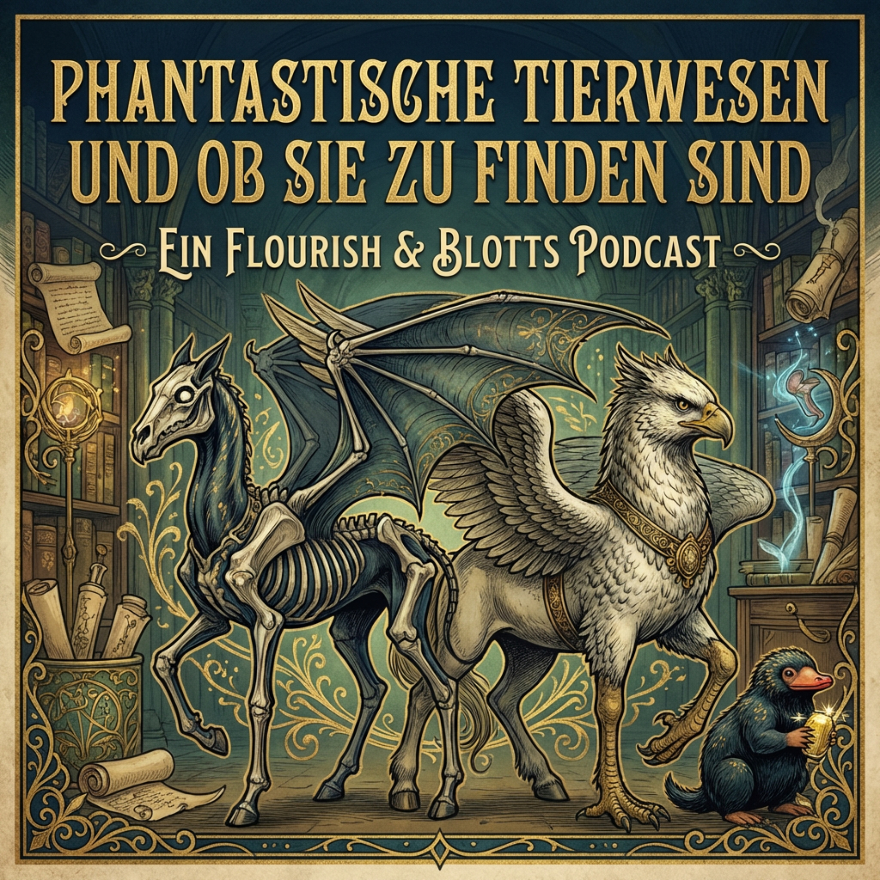 Flourish & Blotts: Magische Hörbücher - Ein Harry Potter Hörbuch-Podcast