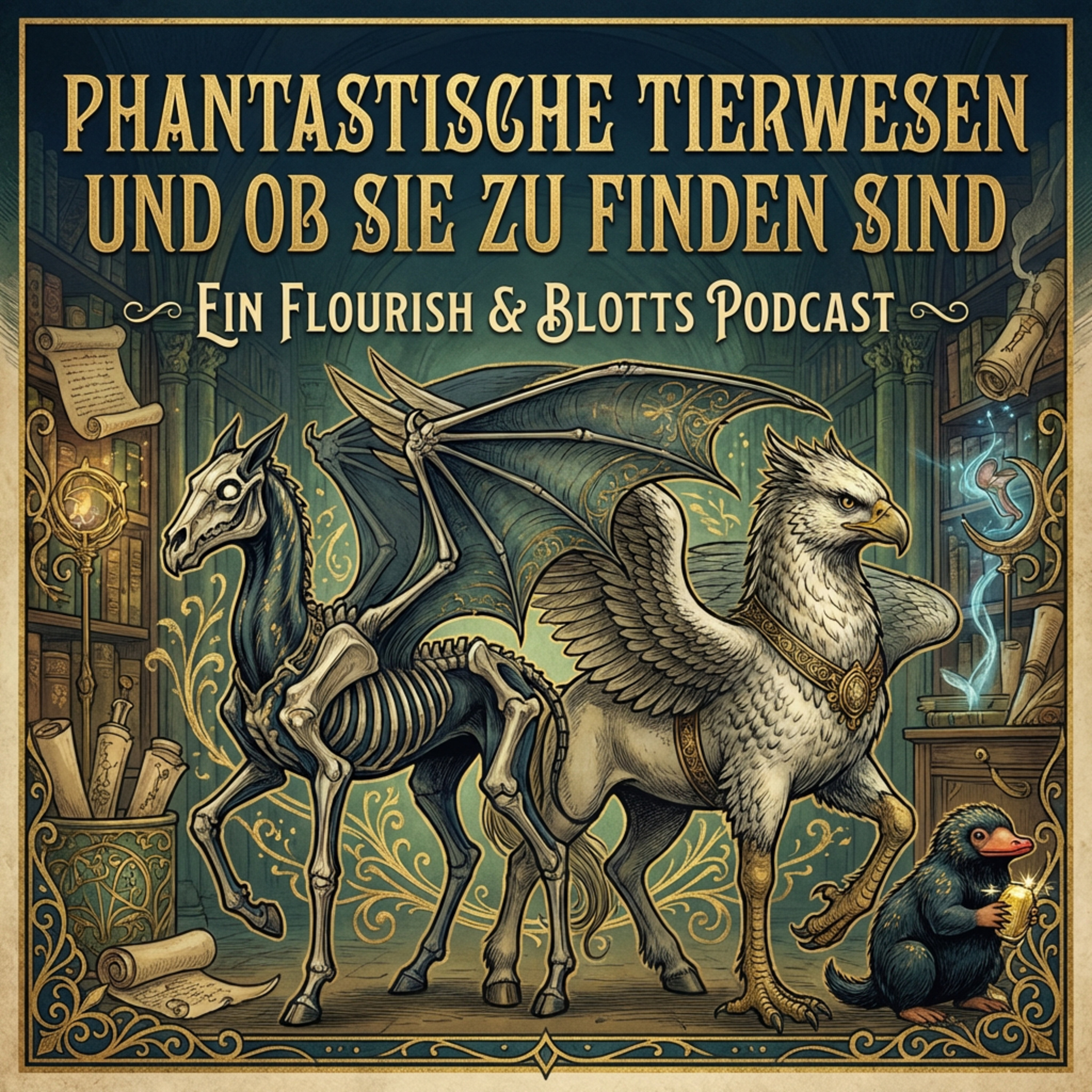 Flourish & Blotts: Magische Hörbücher - Ein Harry Potter Hörbuch-Podcast