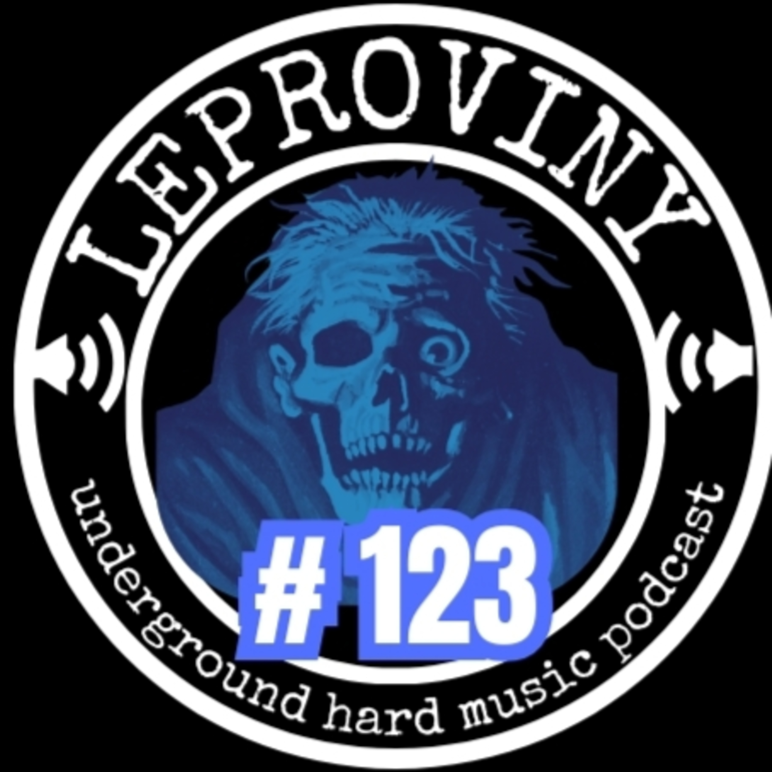 LEPROVINY ug hard music show no.123 episode artwork