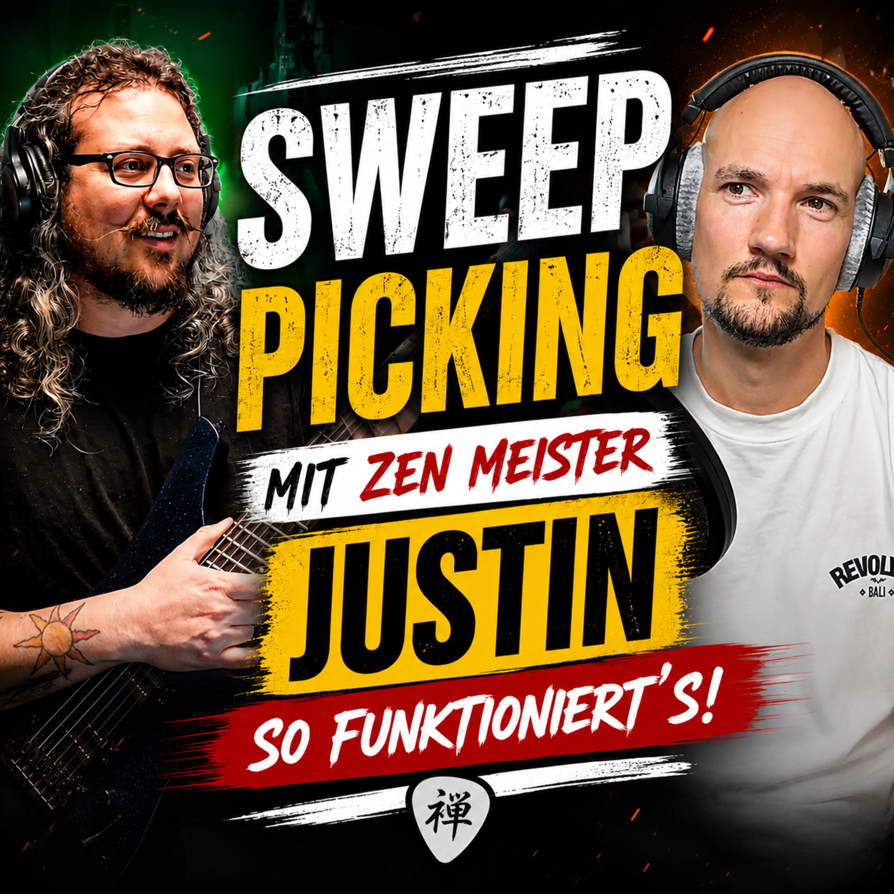 #193 - Deepdive Sweep Picking - Zenmeister Justin verrät, worauf es wirklich ankommt 🎸 episode artwork