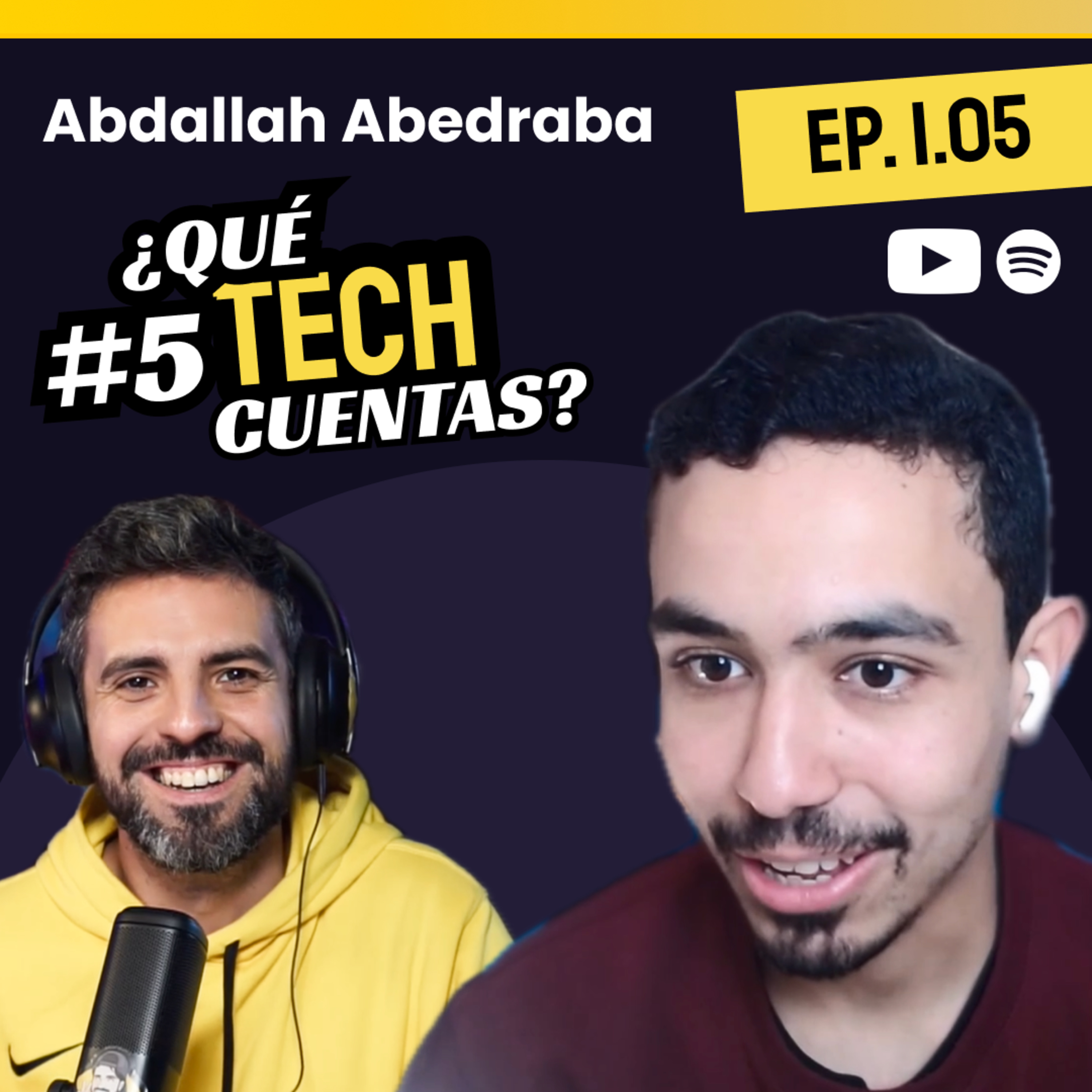 Cómo es ser Developer Advocate, con Abdallah Abedraba | ¿Qué TECH Cuentas? #5 episode artwork