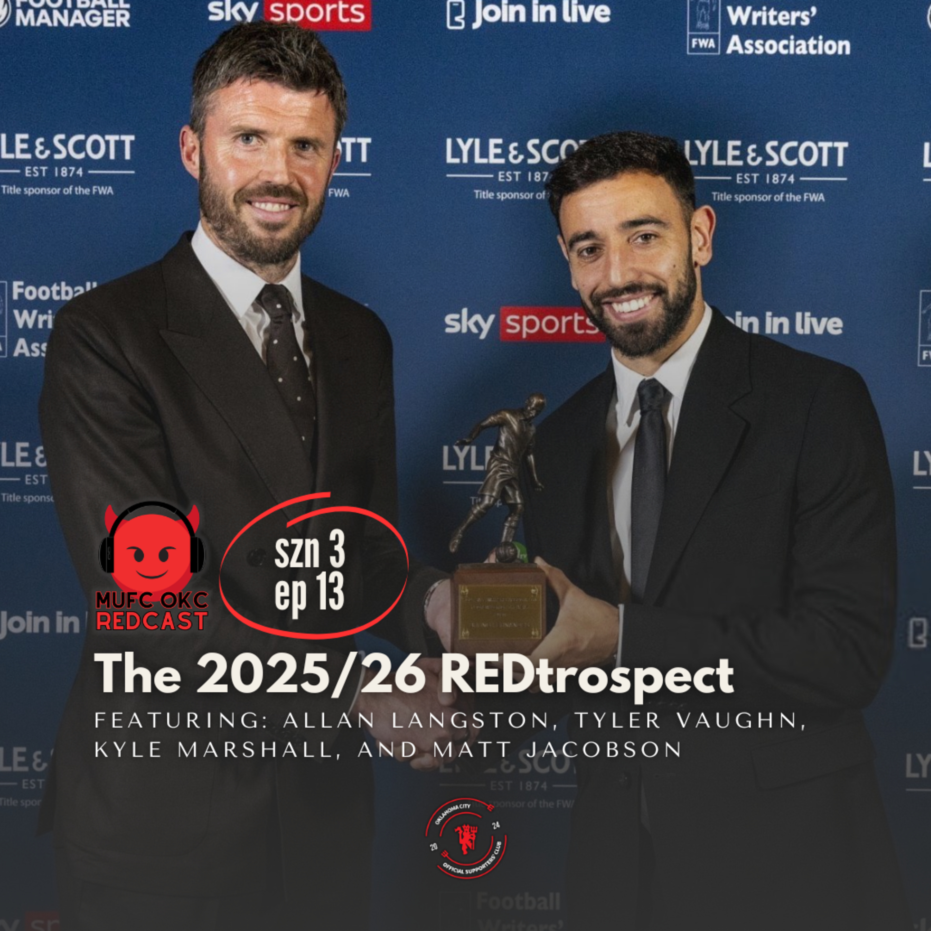 The 2025/26 REDtrospect episode artwork