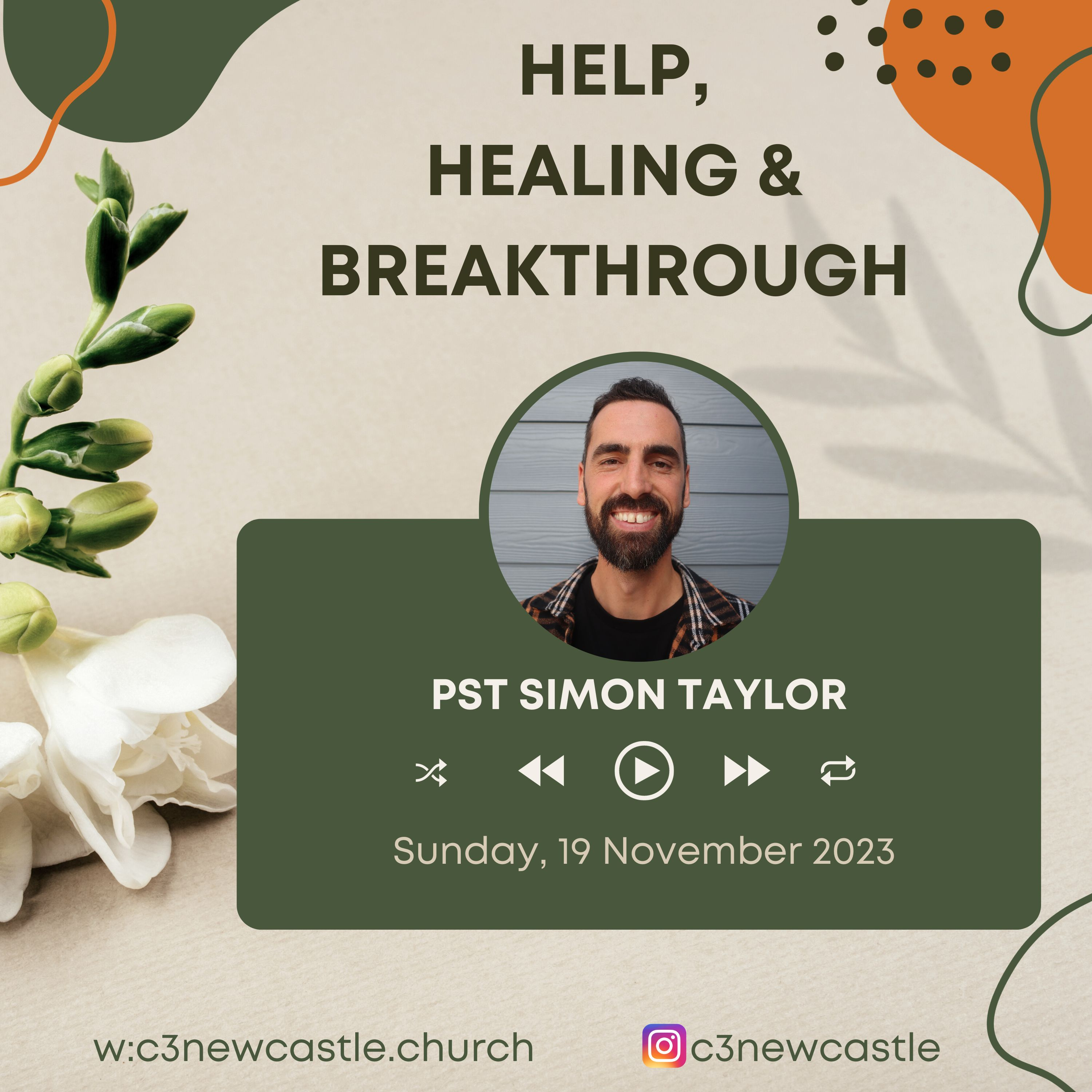 Help, Healing and Breakthrough episode artwork