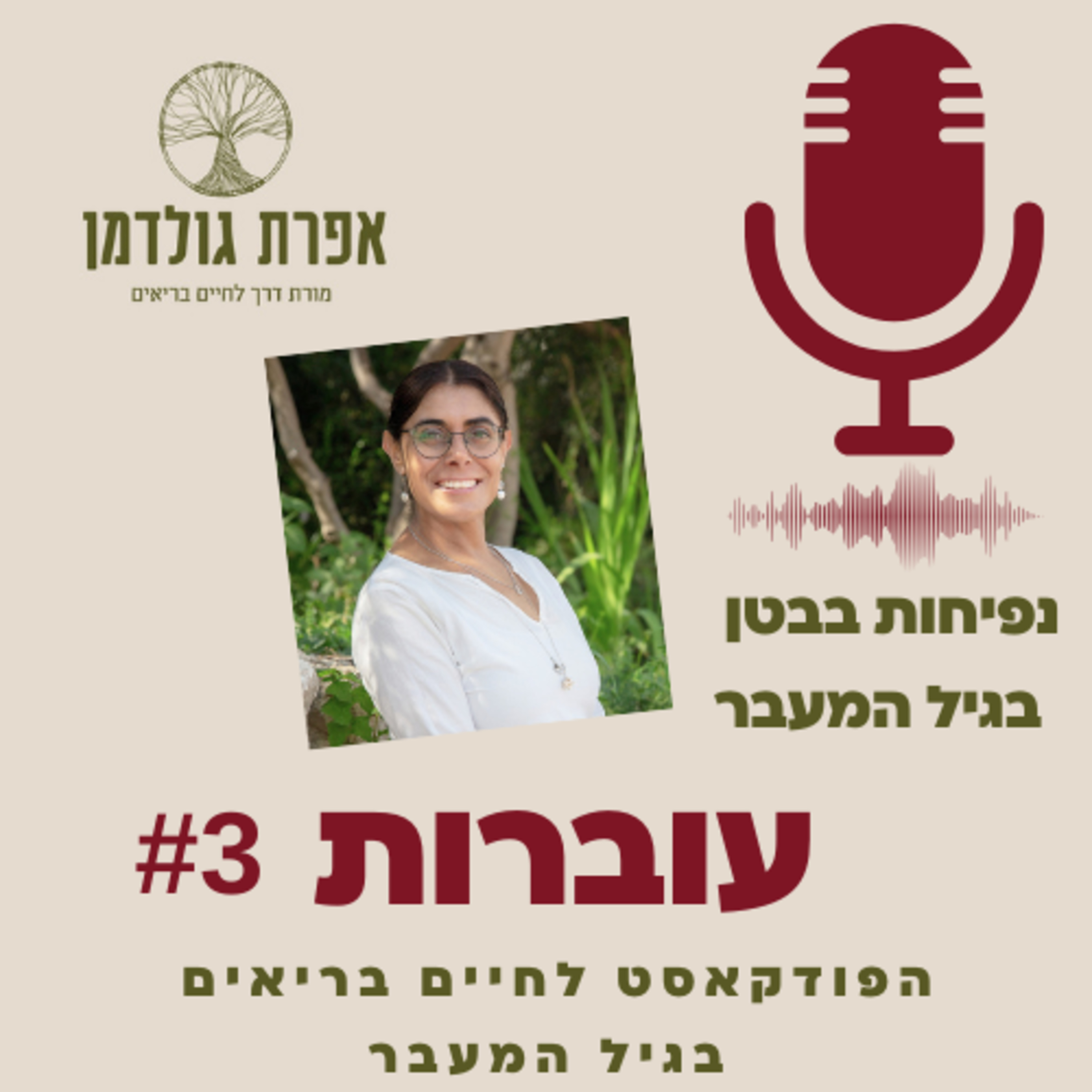 עוברות פרק 3 - נפיחות בבטן בגיל המעבר episode artwork