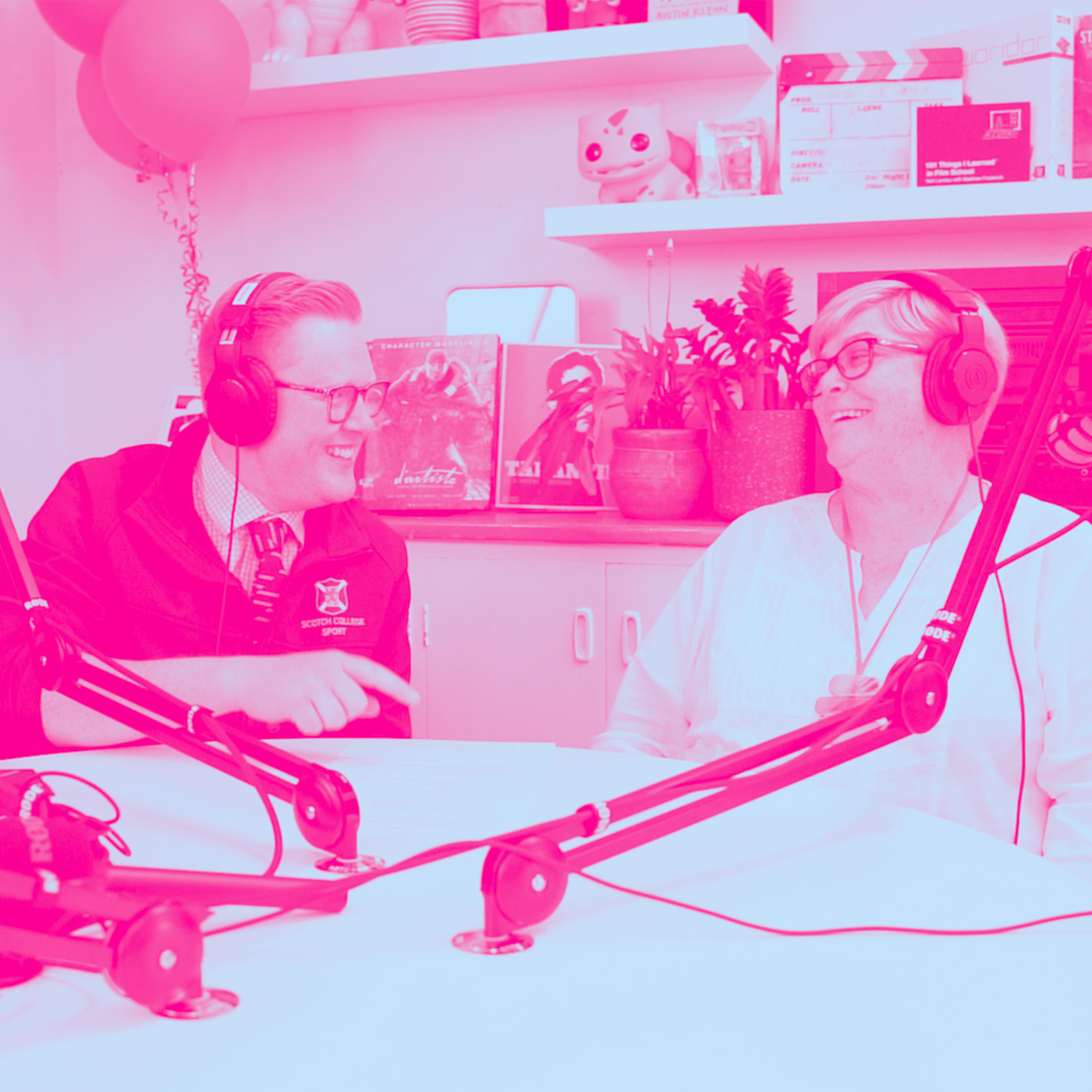 Episode 18: Mat Disher and Teresa Hanel on their teaching journeys at Scotch episode artwork