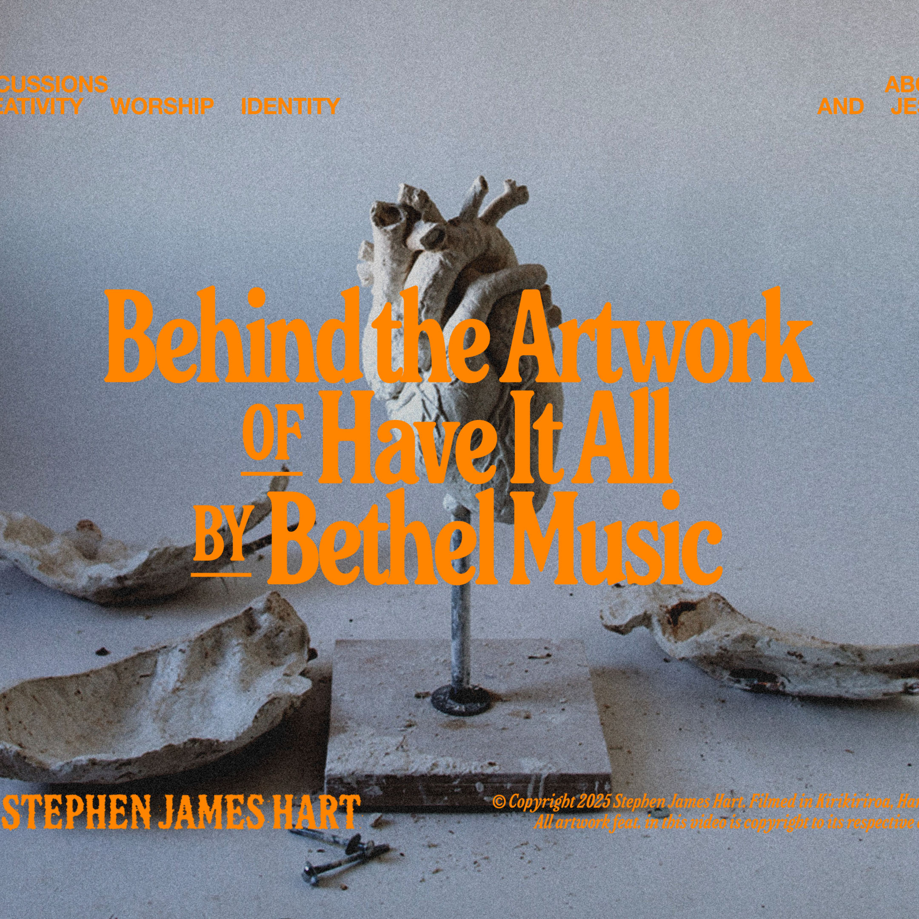 Behind the Artwork of Bethel Music's "Have It All" episode artwork
