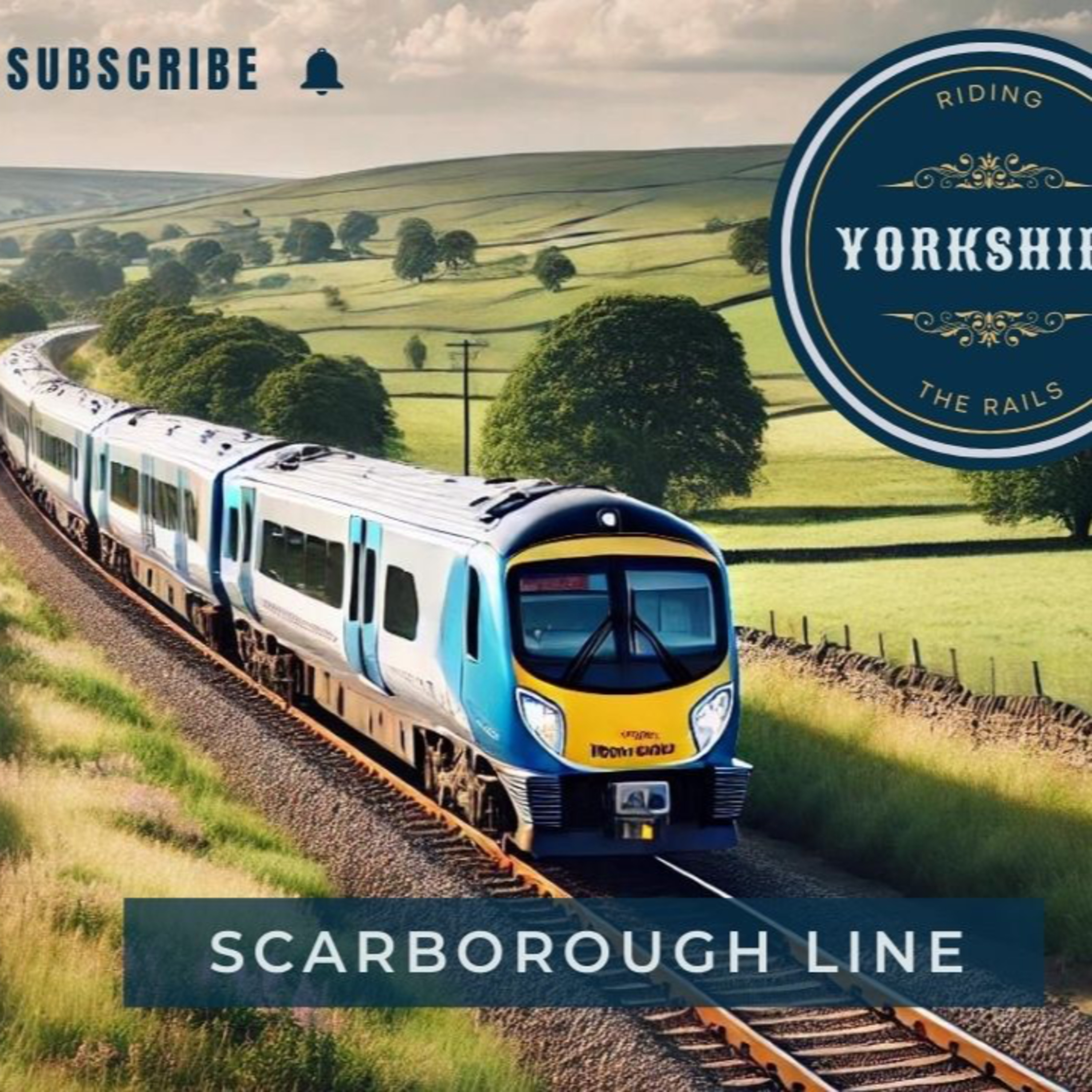 Episode 2.1 Scarborough Seaside Resort - Riding the Rails Travelogue episode artwork