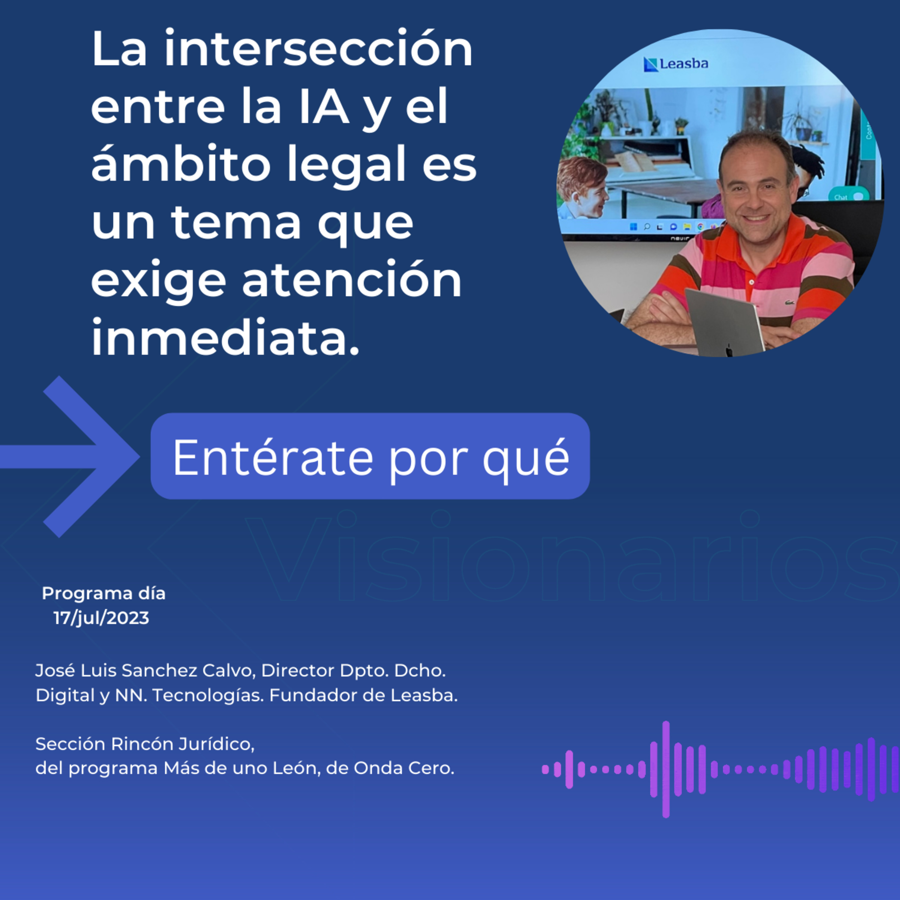 El Poder de la Inteligencia Artificial en el Mundo Legal episode artwork