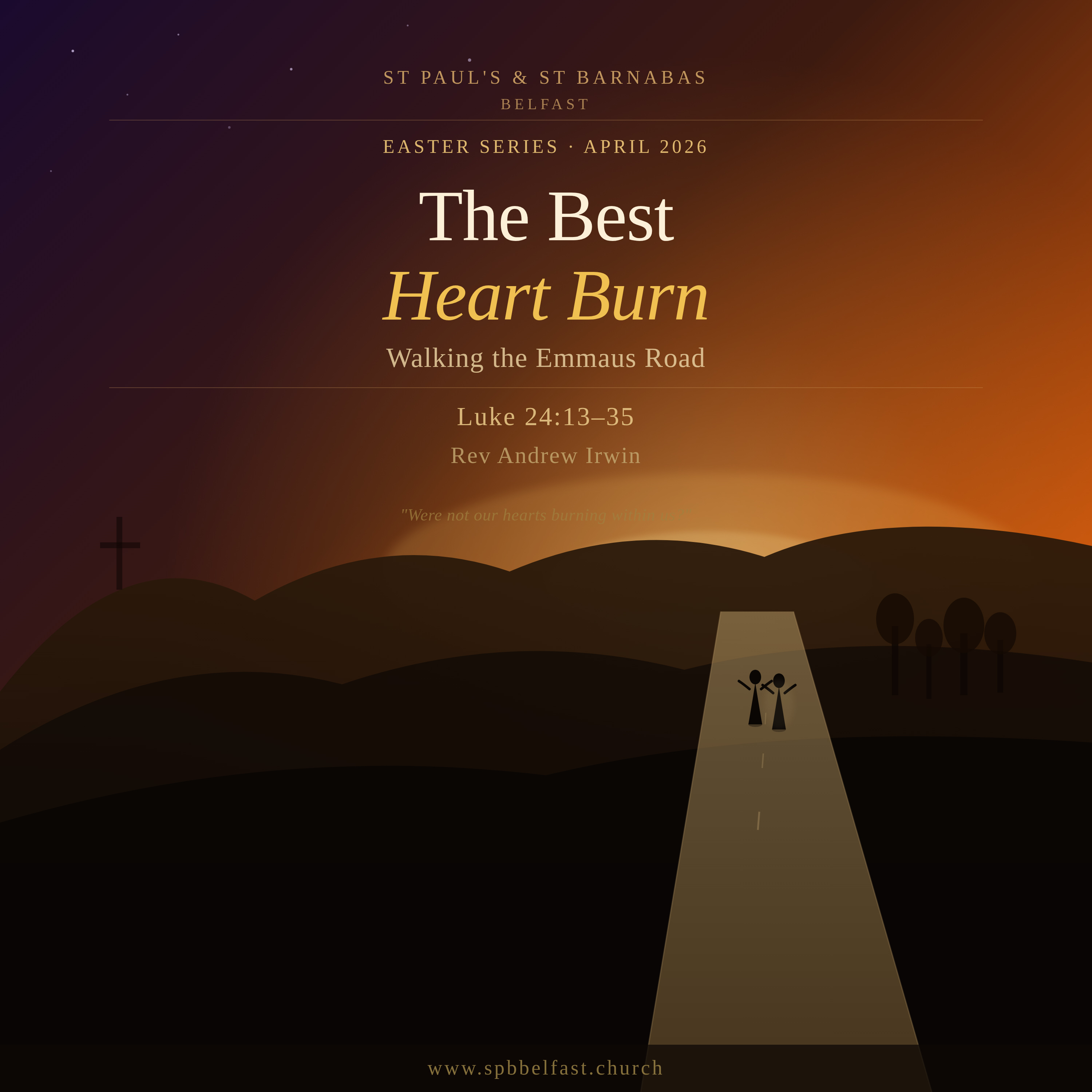 SPB Sermons || The Emmaus Road || Luke 24:13-35 || Rev Andrew episode artwork