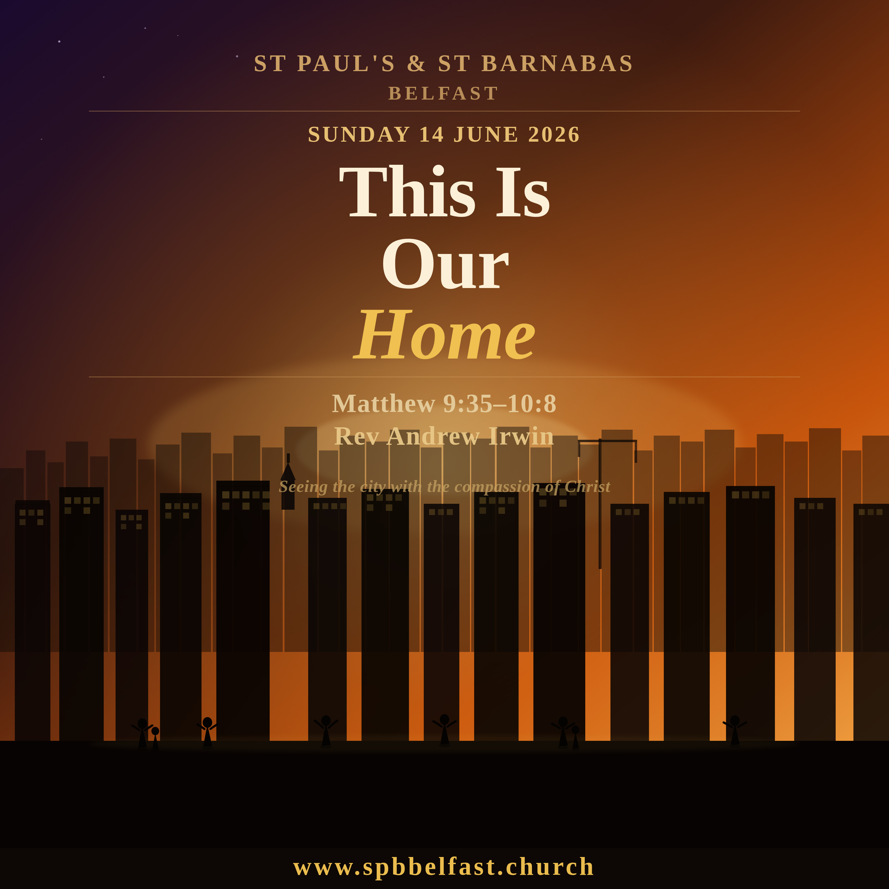 SPB Sermons || Matthew 9:35-10:8 || This is our Home || Rev Andrew episode artwork