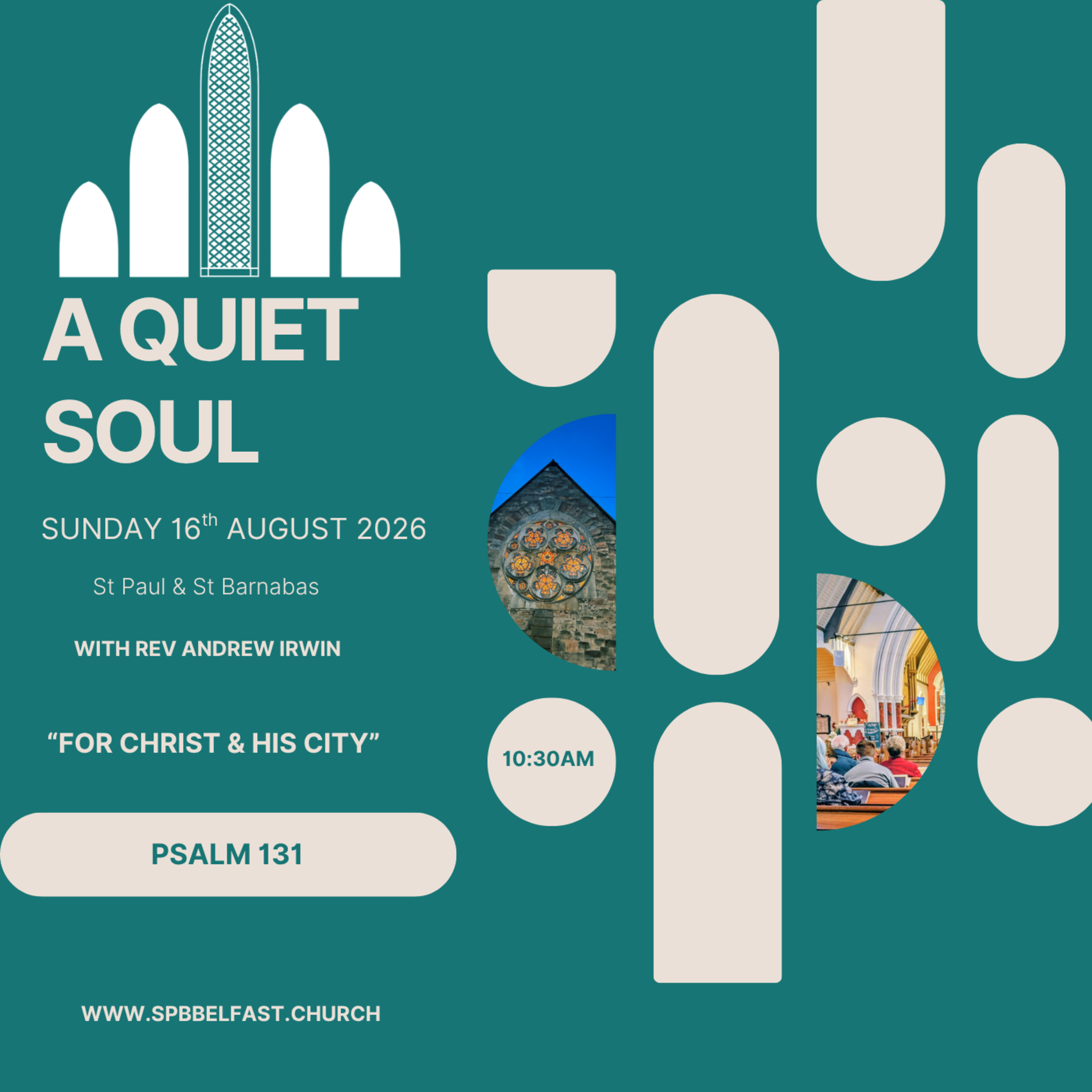 SPB Sermons || The Quiet Soul | Psalm 131 | Rev Andrew Irwin episode artwork