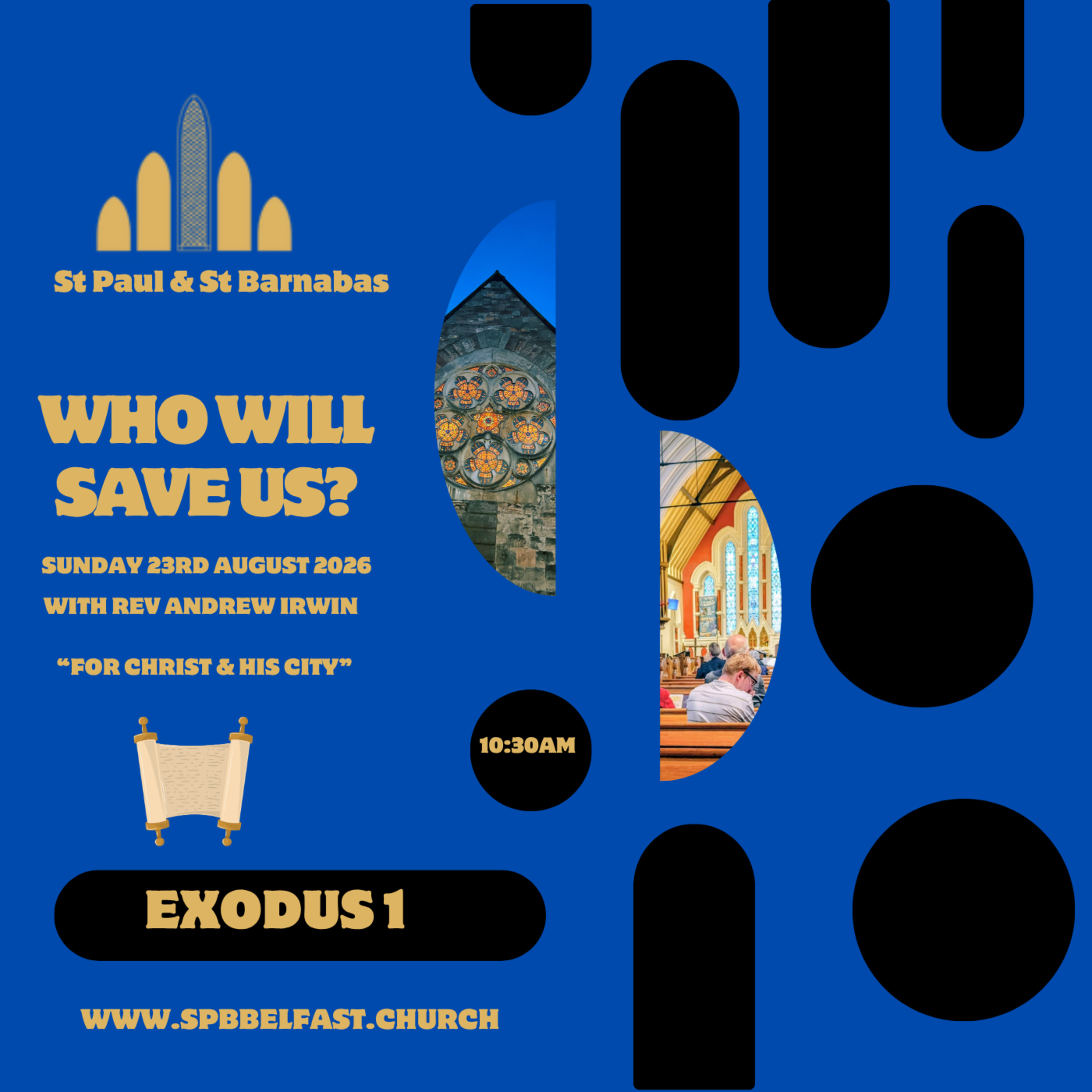 SPB sermons || Who Shall Save us? (Faithful in Egypt) | Exodus 1:1–22 | Rev Andrew Irwin episode artwork