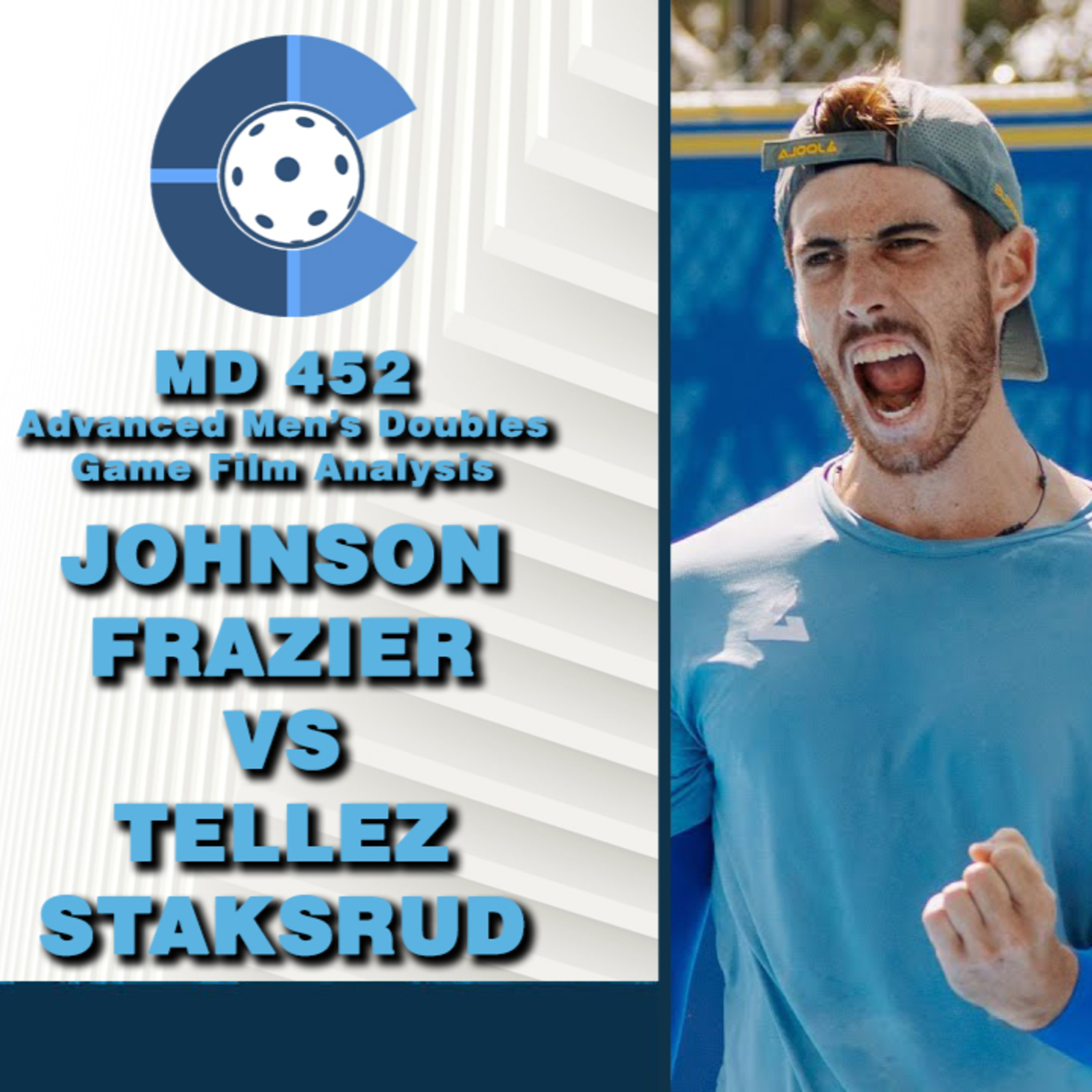 Johnson & Frazier Vs Tellez & Staksrud - GAME 1 Men's Doubles Finals - MXD 452 Film Analysis episode artwork
