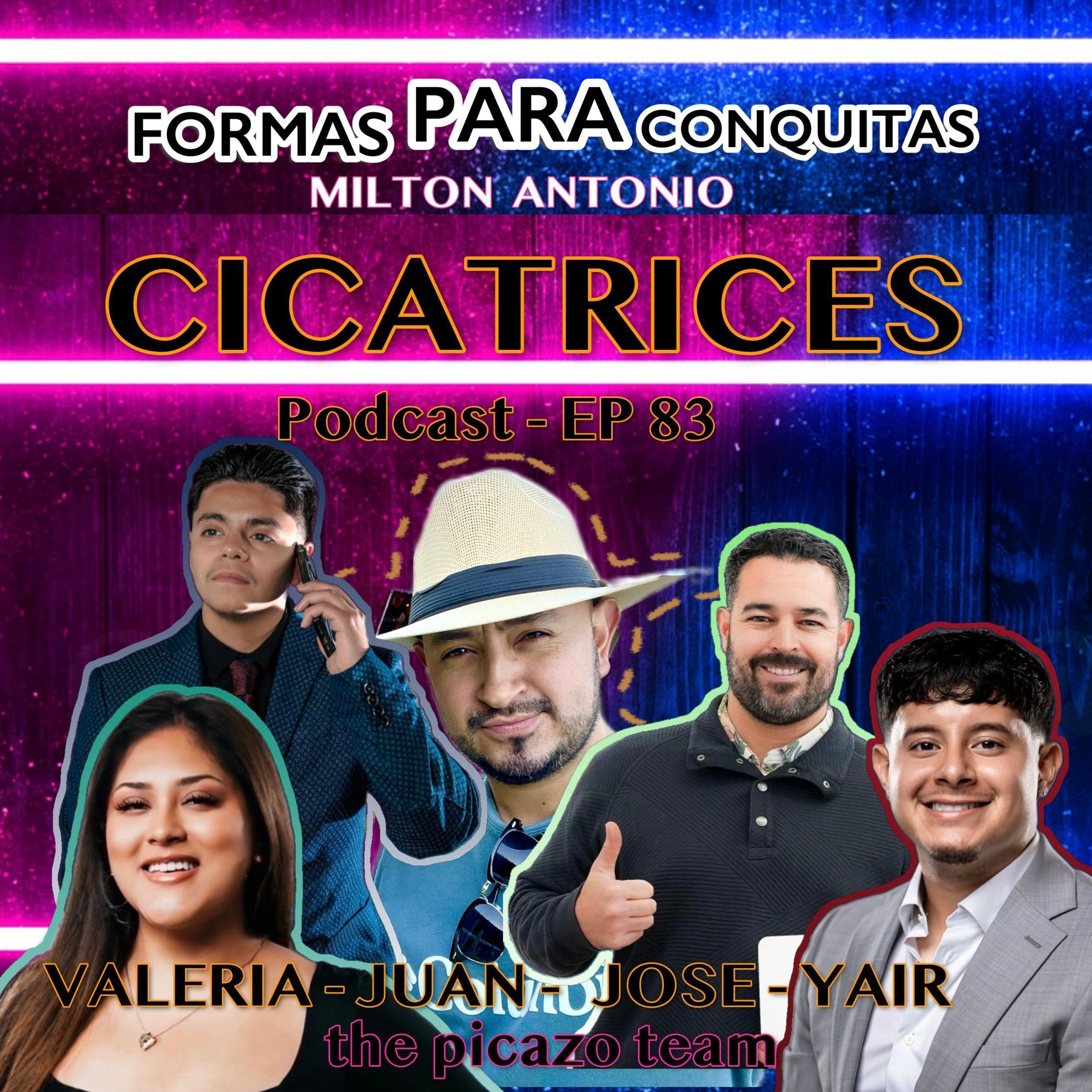 Portada de Milton Antonio Podcast - Cicatrices