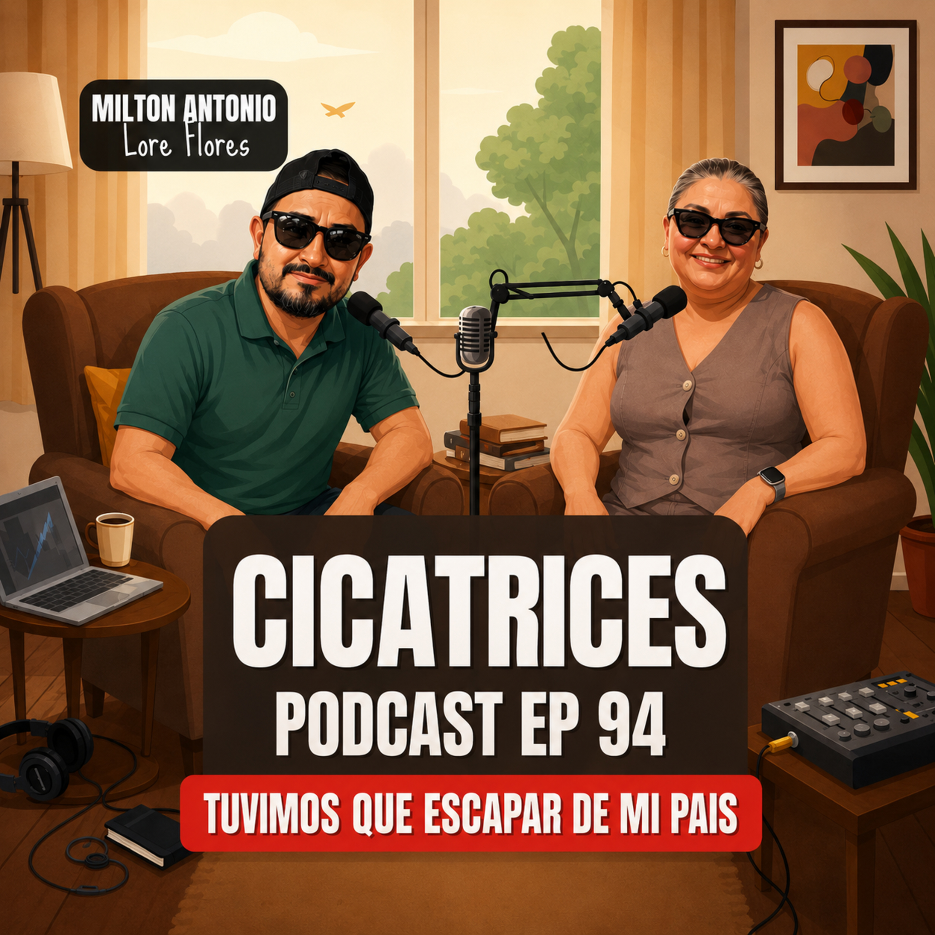 Portada de Milton Antonio Podcast - Cicatrices