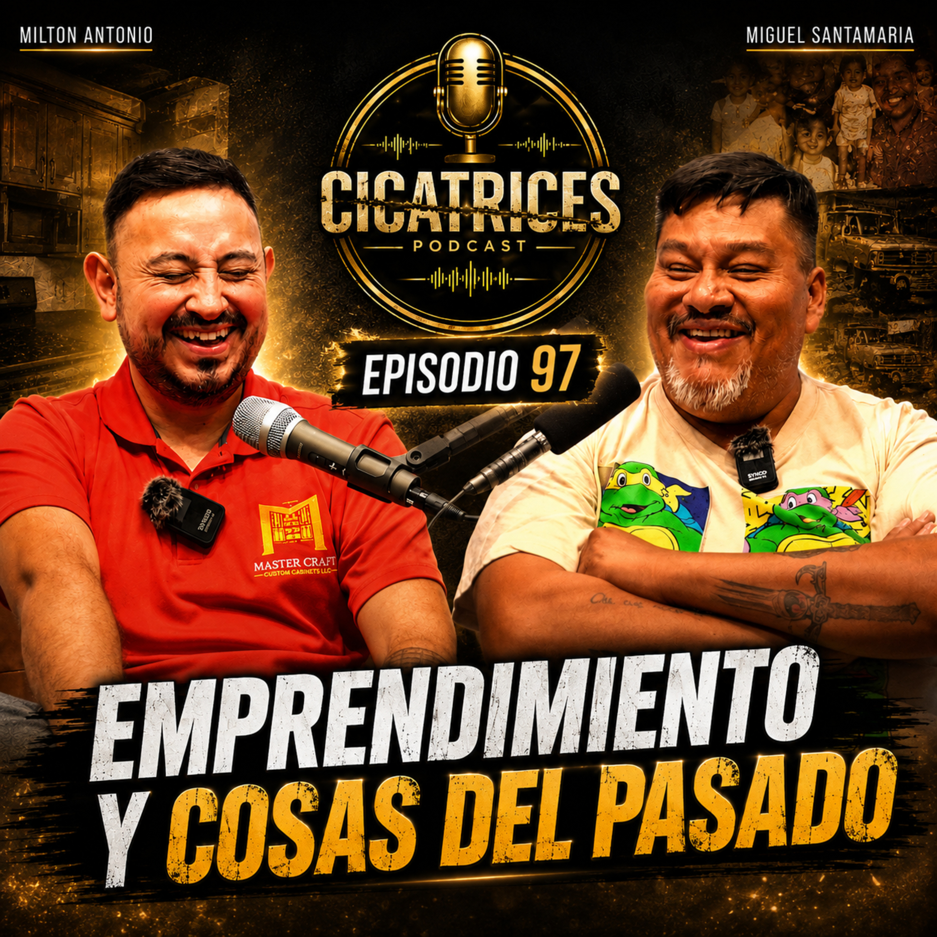 Portada de Milton Antonio Podcast - Cicatrices