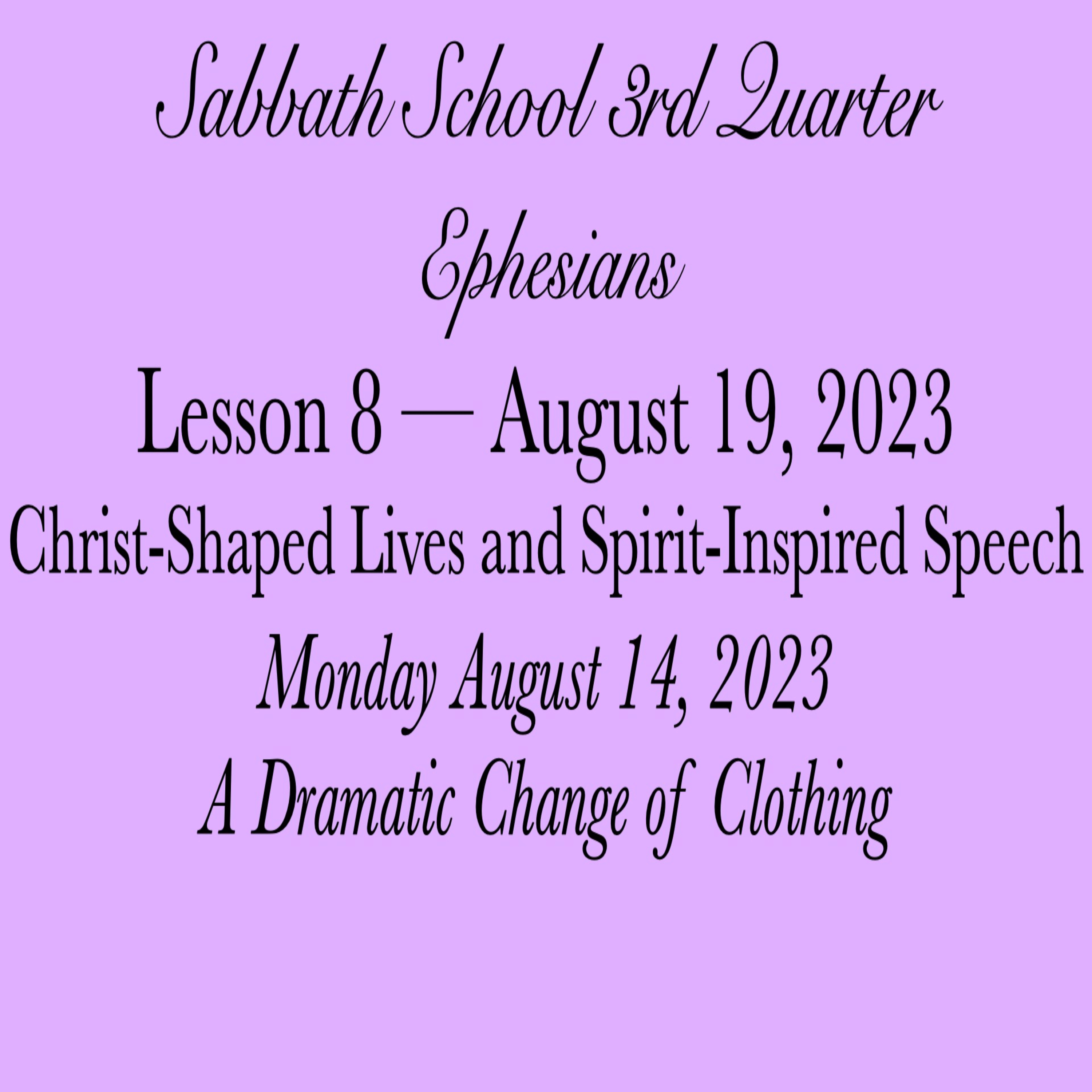 Pastor Obed Matus — Sabbath School Bible Study Guide — Seventh-day Adventist Church