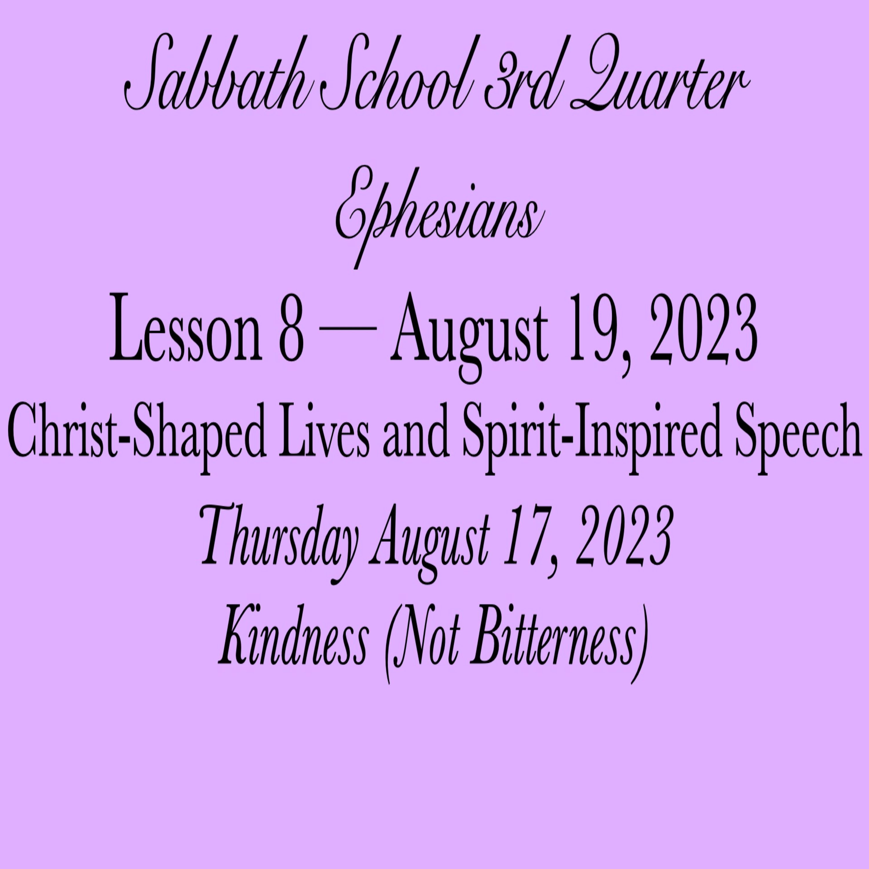 Pastor Obed Matus — Sabbath School Bible Study Guide — Seventh-day Adventist Church