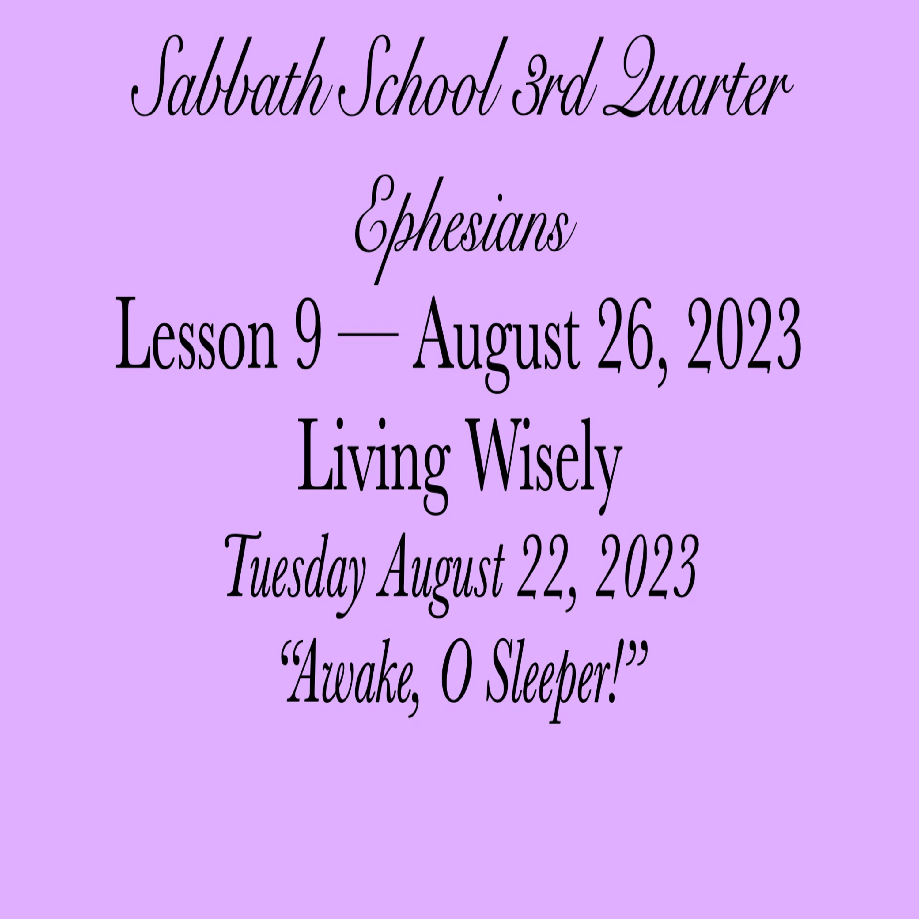 Pastor Obed Matus — Sabbath School Bible Study Guide — Seventh-day Adventist Church