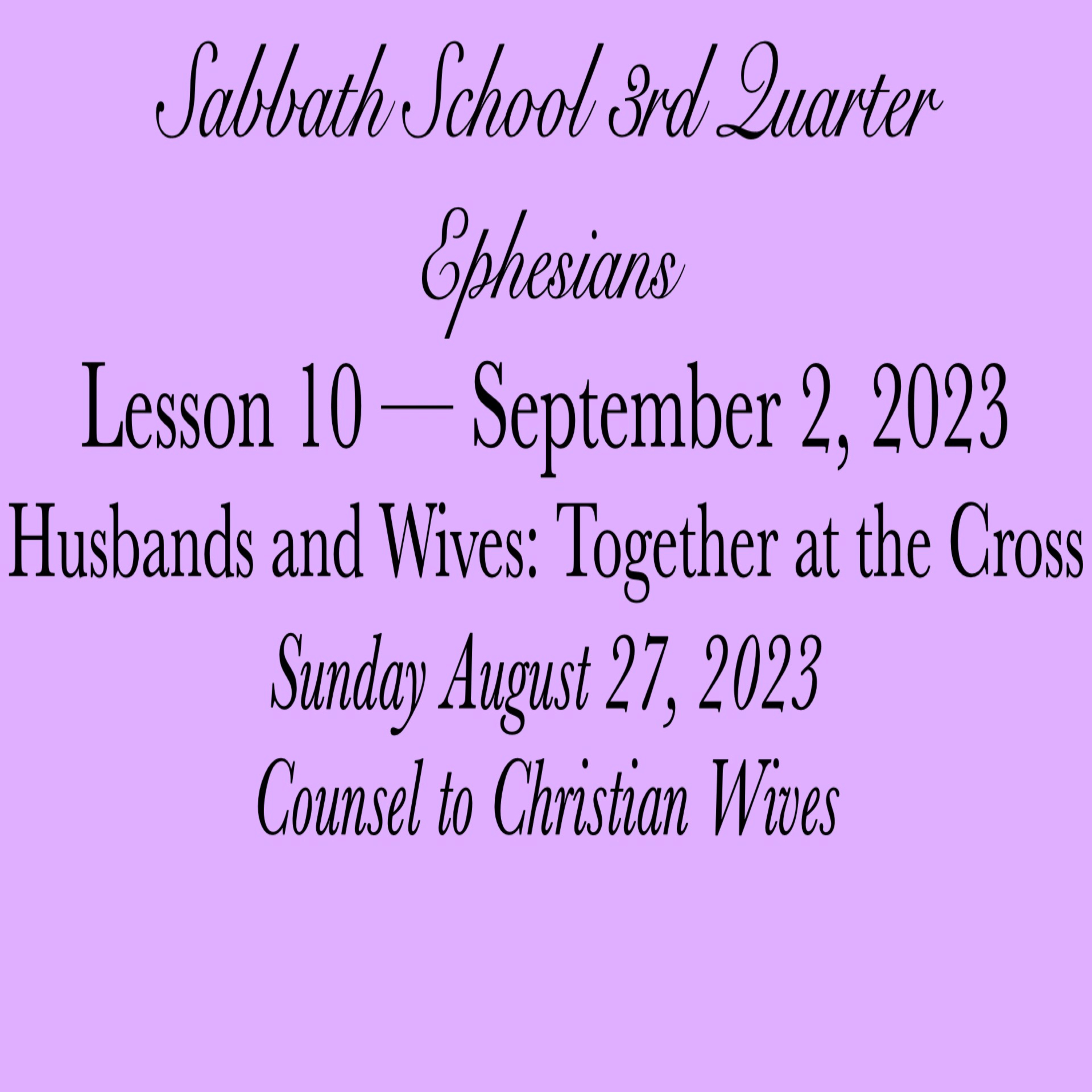 Pastor Obed Matus — Sabbath School Bible Study Guide — Seventh-day Adventist Church