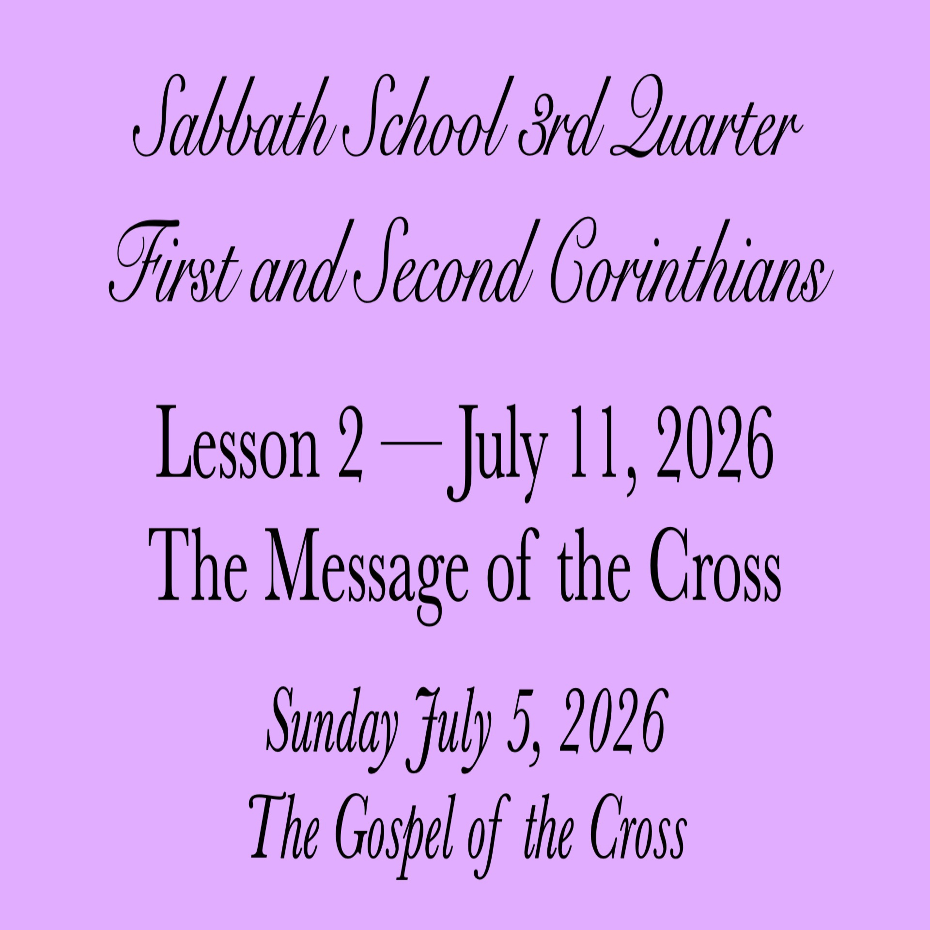 The Message of the Cross — The Gospel of the Cross