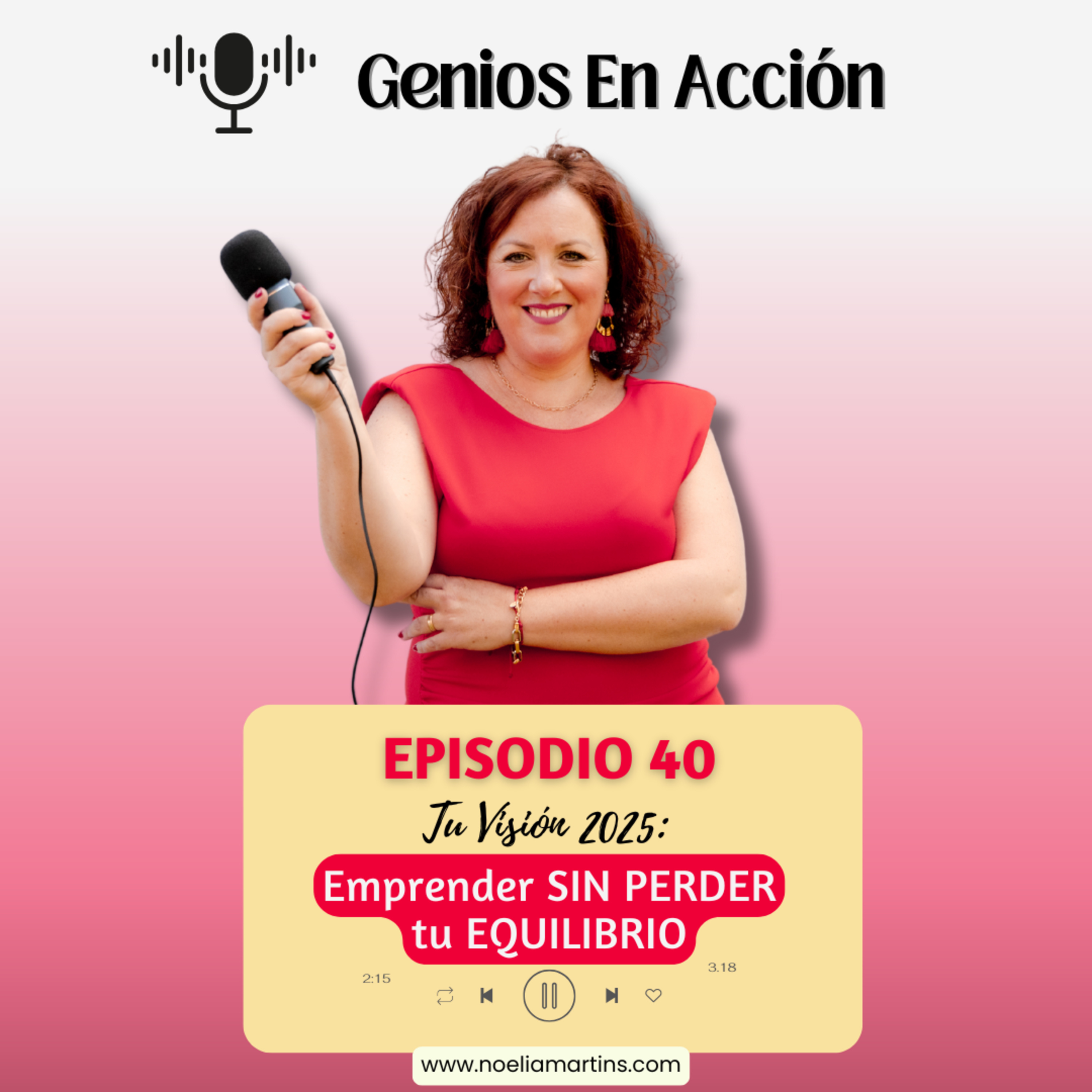 Ep. 40 Tu Visión 2025: Emprender sin PERDER EL EQUILIBRIO episode artwork