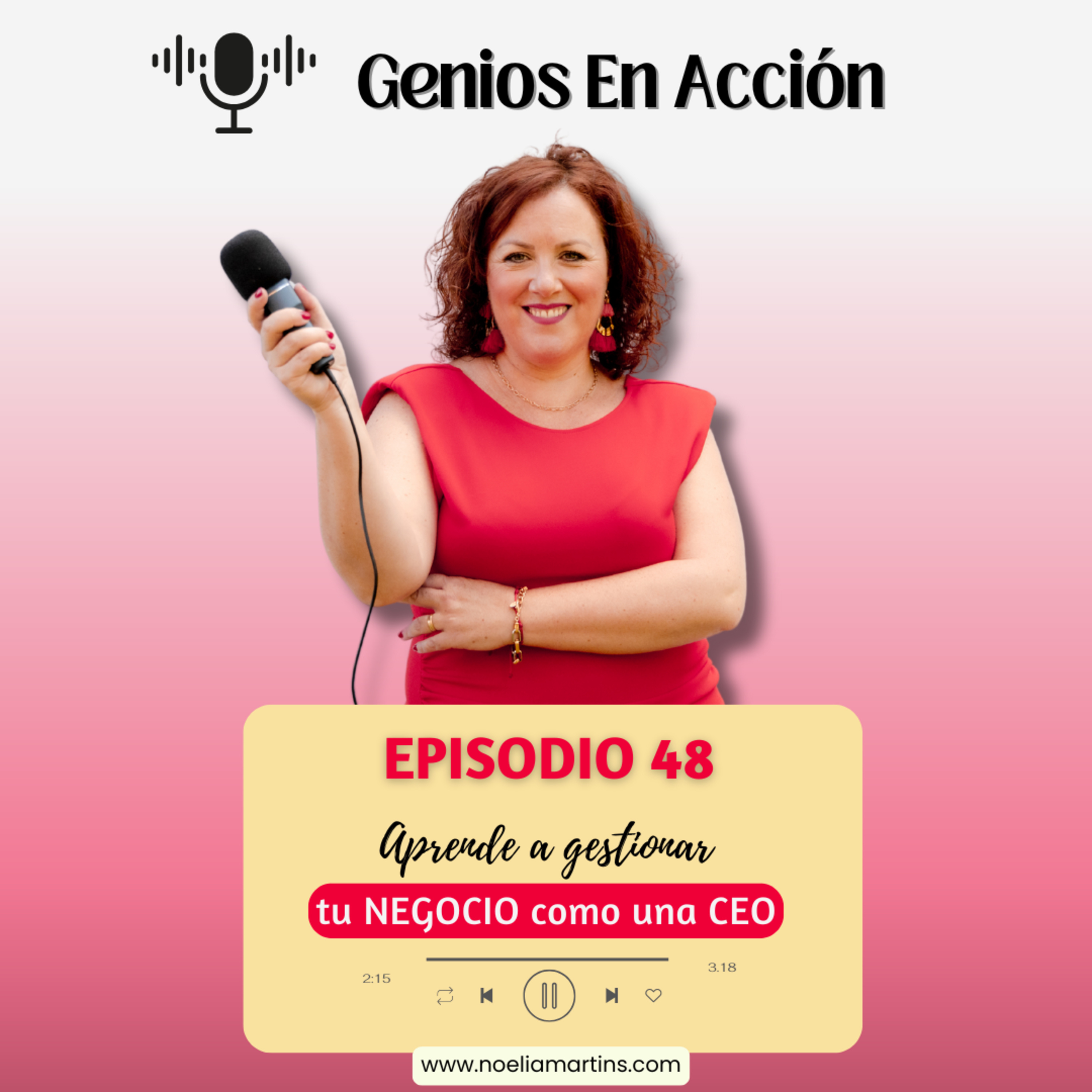 Ep. 48 Aprende a gestionar tu Negocio como una CEO episode artwork