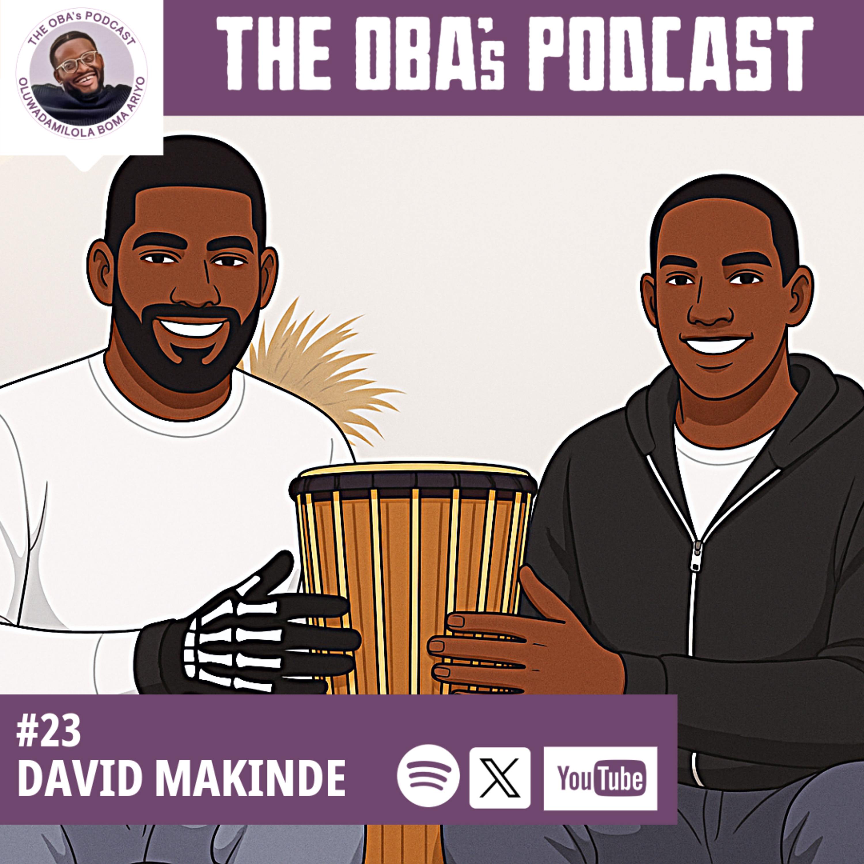 David Makinde | The Extreme Fit Movement | The OBA Podcast #23 episode artwork