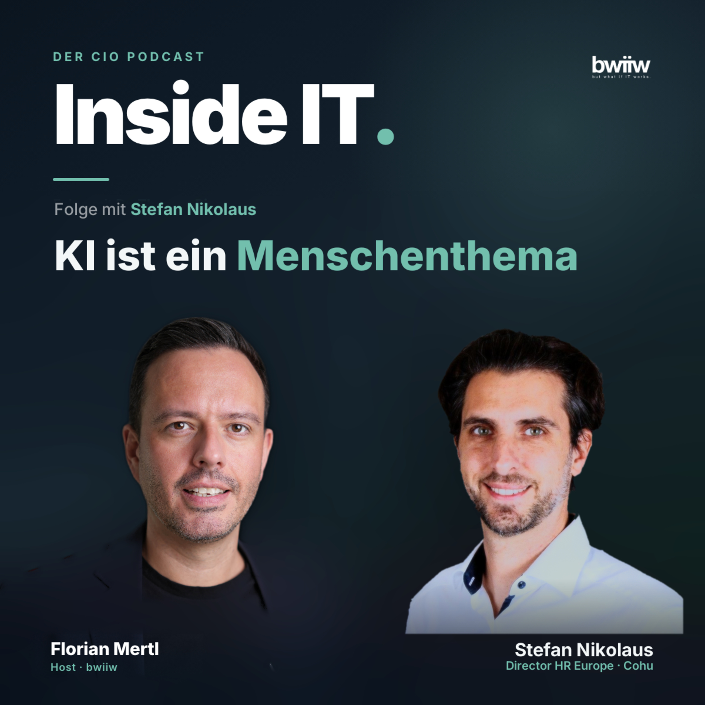 KI ist ein Menschenthema: Stefan Nikolaus (Director HR Europe, Cohu) episode artwork