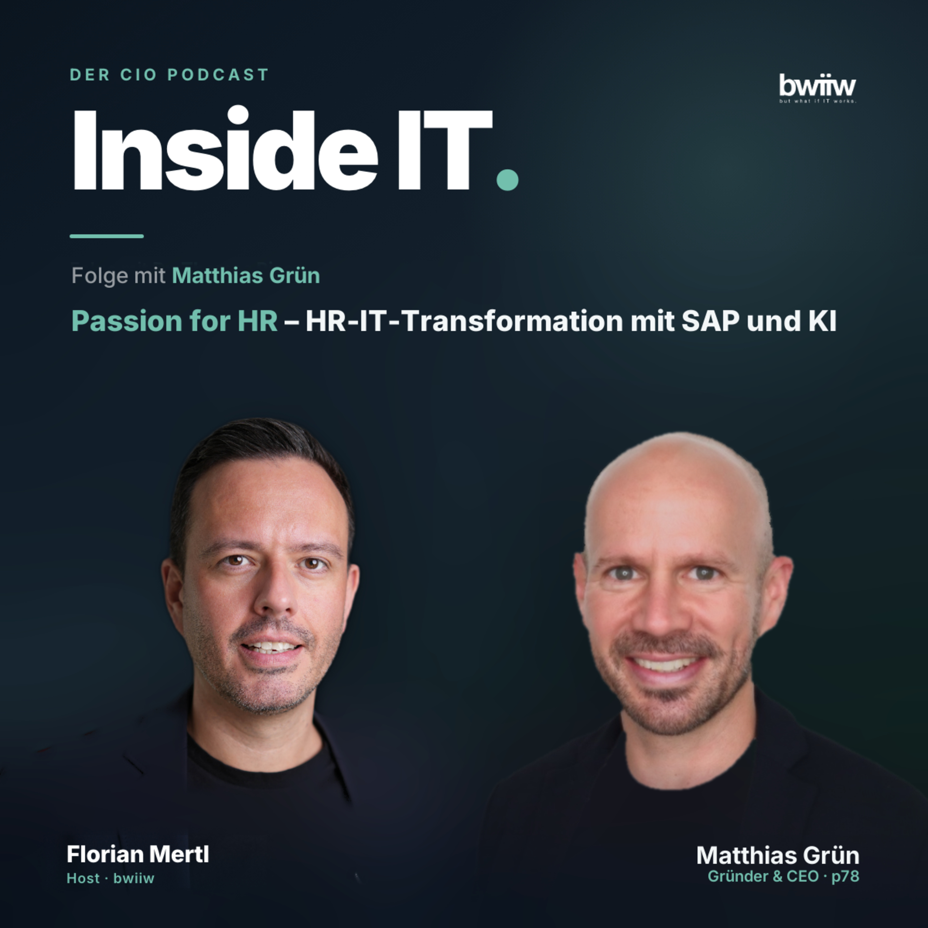 Passion for HR – HR-IT-Transformation mit SAP und KI episode artwork