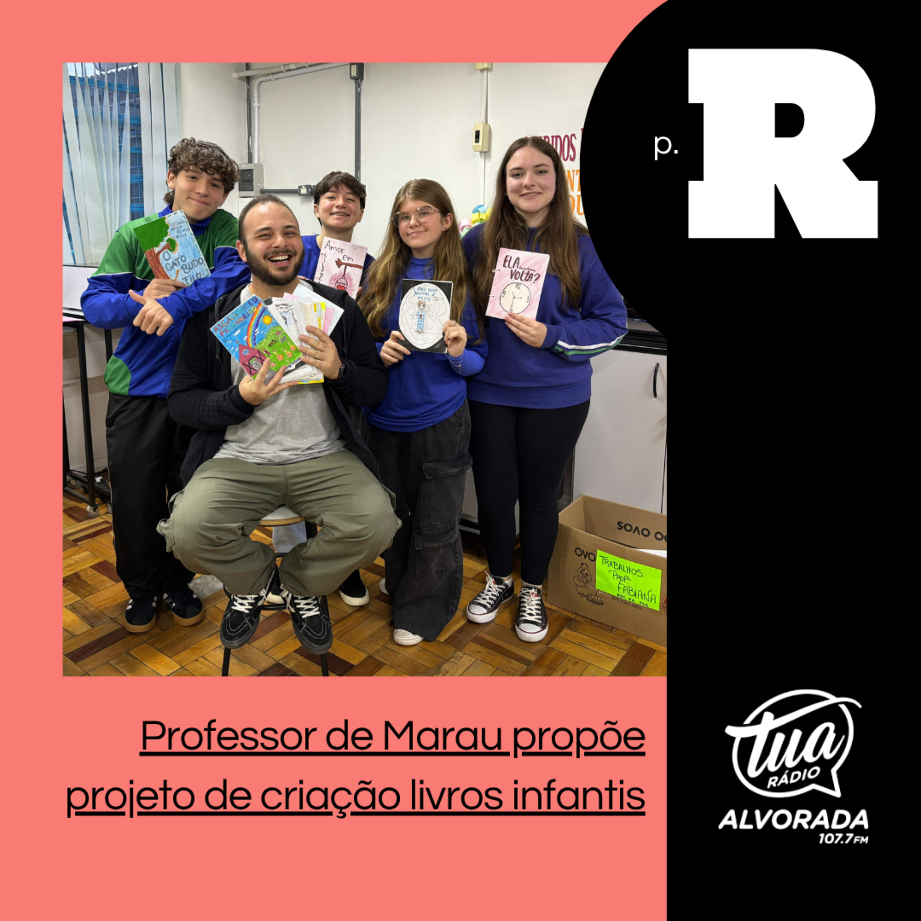 Professor de Marau propõe projeto de criação livros infantis | Página Rosa: 3ª Temporada episode artwork
