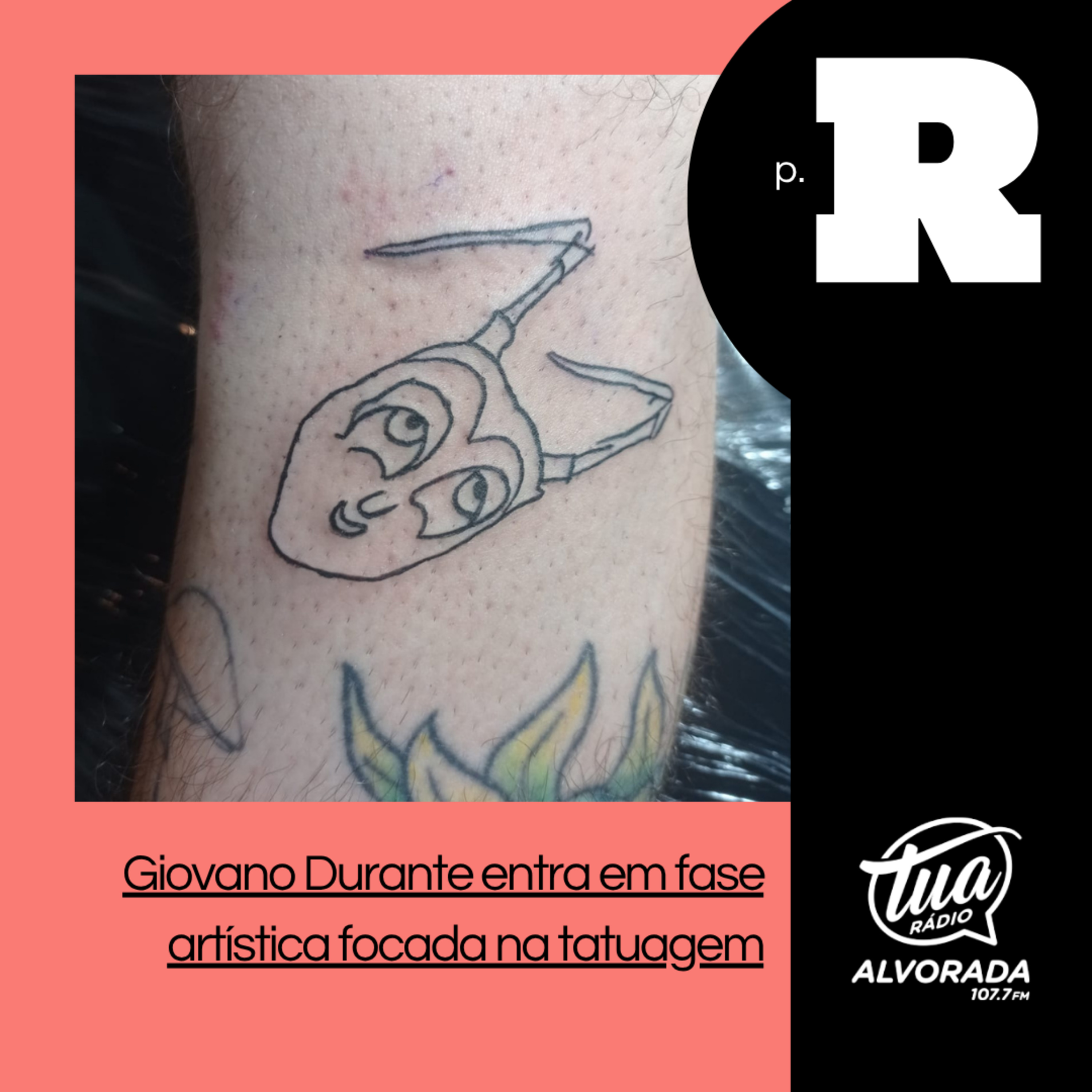 Giovano Durante entra em fase artística focada na tatuagem | Página Rosa: 3ª Temporada episode artwork