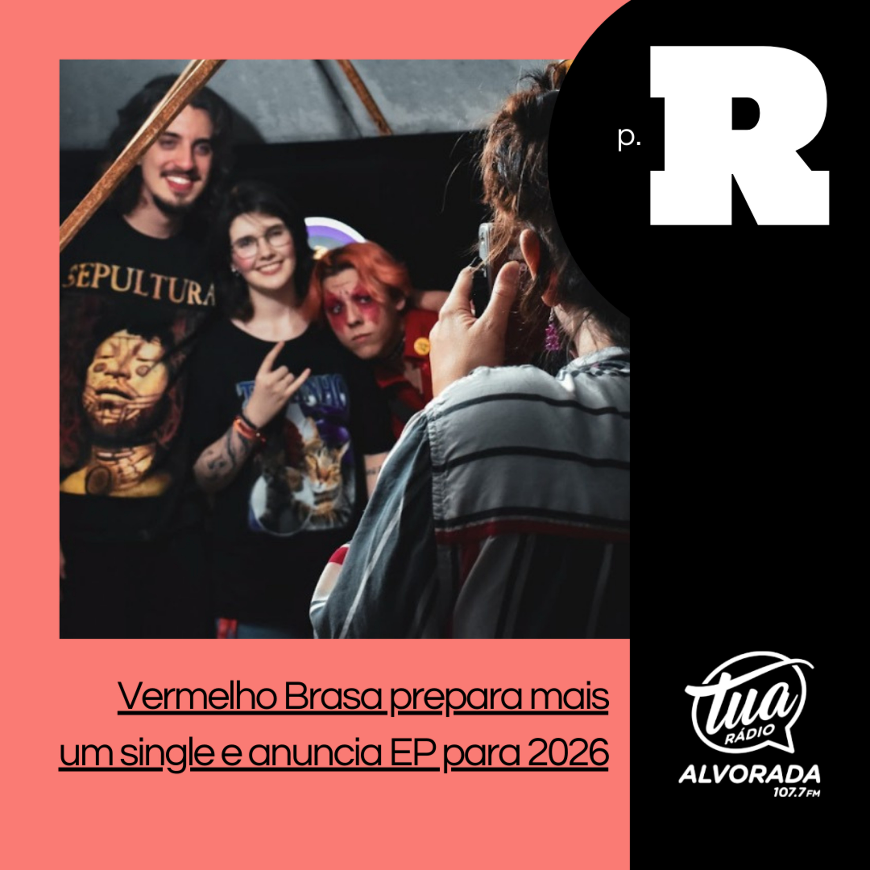 Vermelho Brasa prepara mais um single e anuncia EP para 2026 | Página Rosa: 3ª Temporada episode artwork