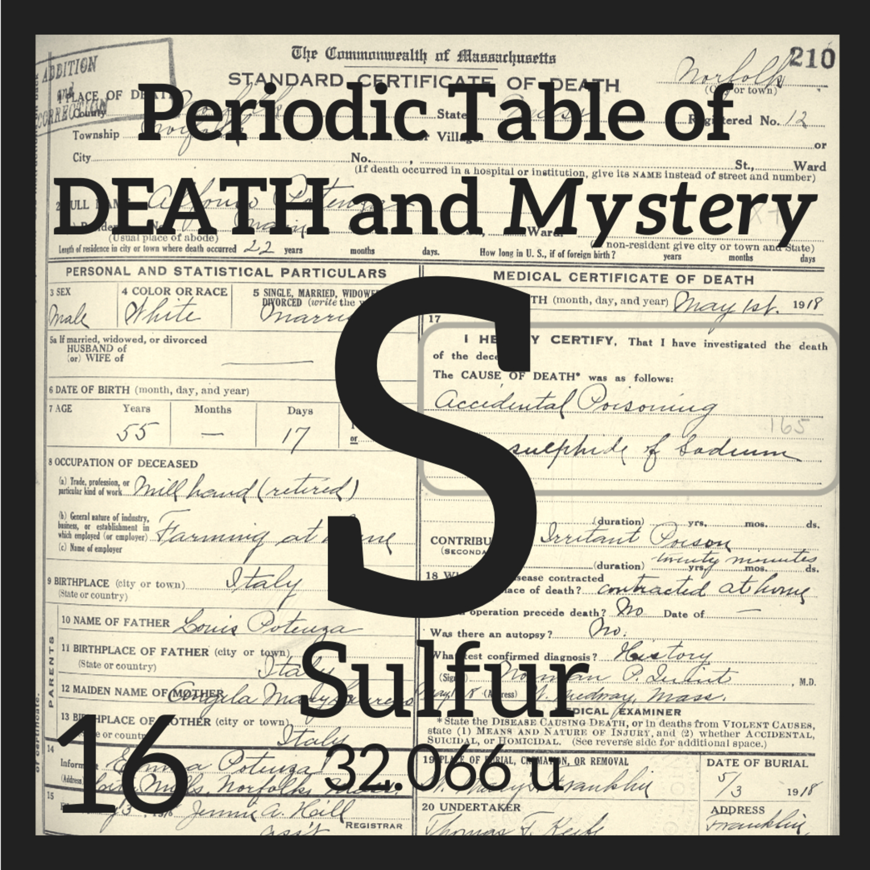 Periodic Table of Death and Mystery