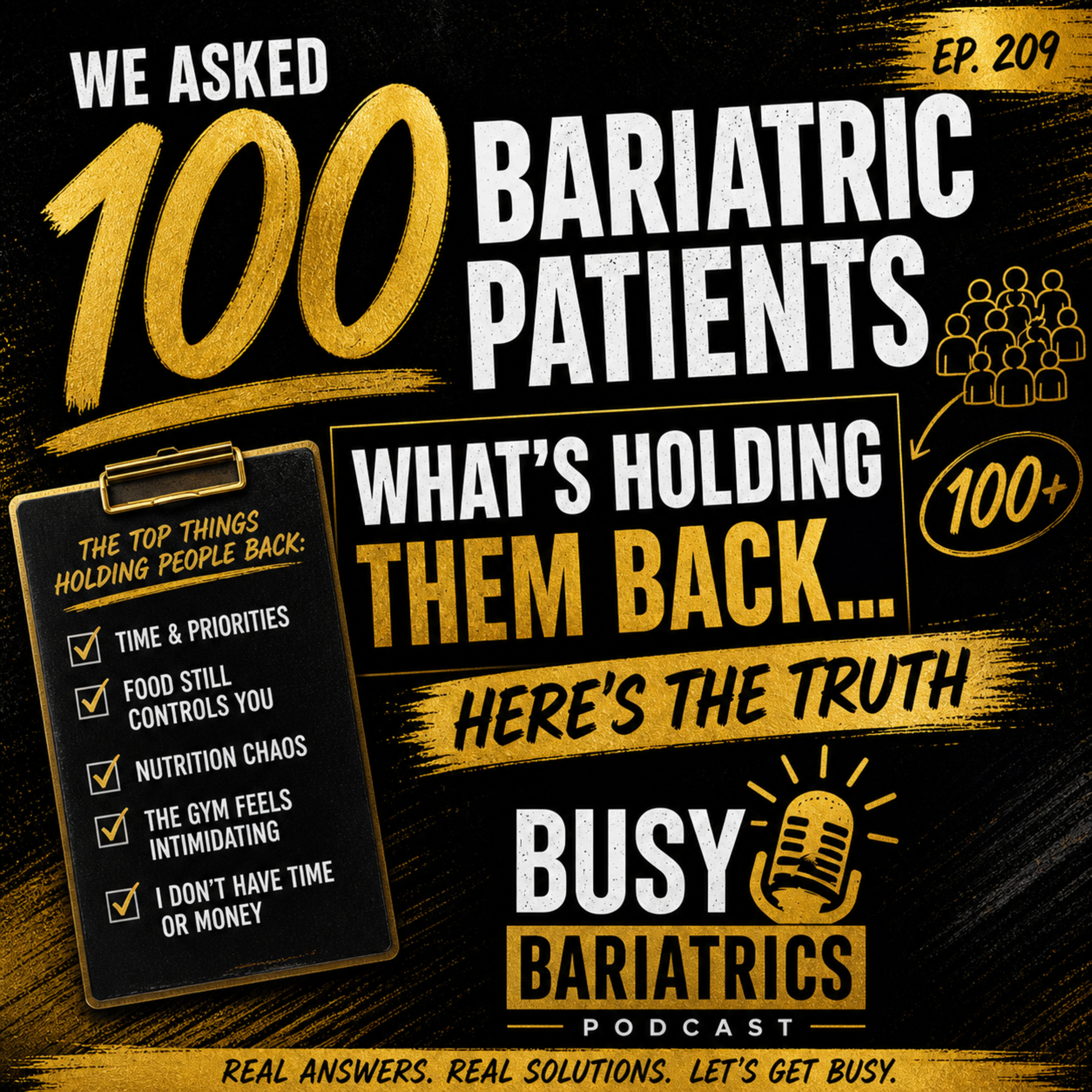 70. We Asked 100 Bariatric Patients What’s Holding Them Back… Here’s the Truth episode artwork
