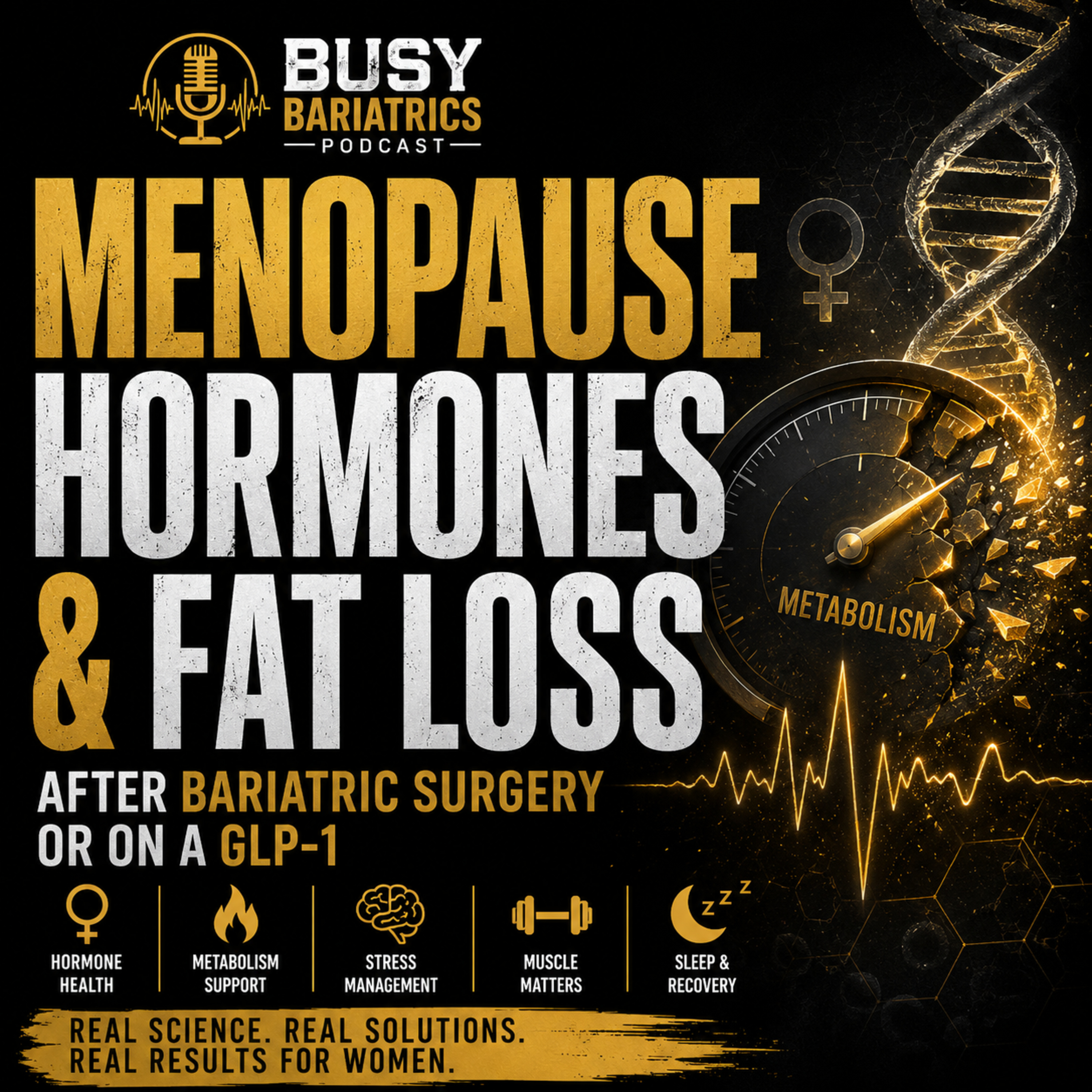 77. Menopause, Hormones & Fat Loss after Bariatric Surgery or on a GLP-1 episode artwork